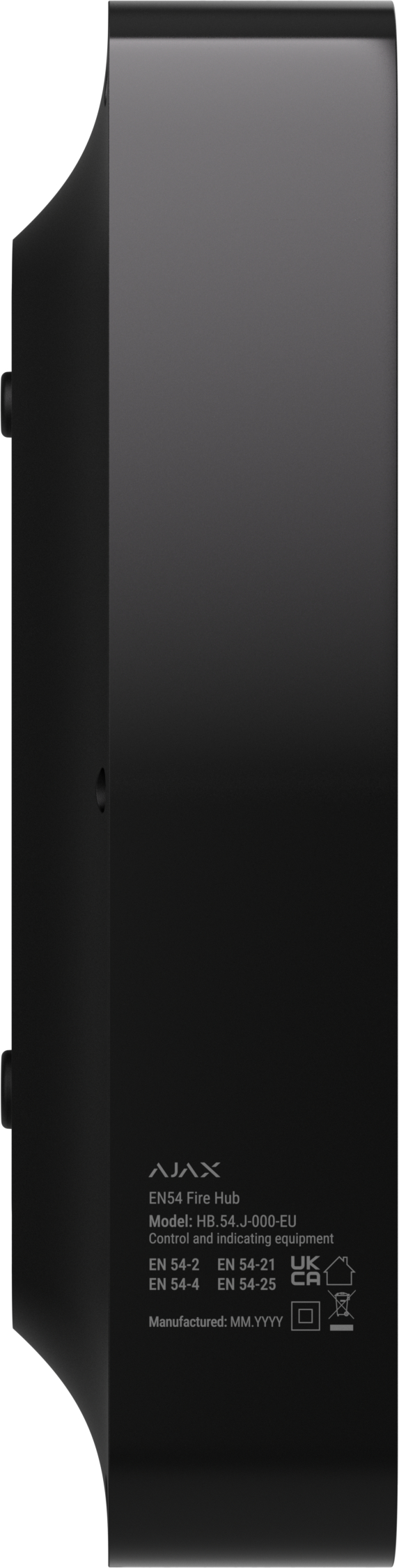 Інтелектуальний пожежний хаб Ajax EN54 Fire Hub black (000057093)фото