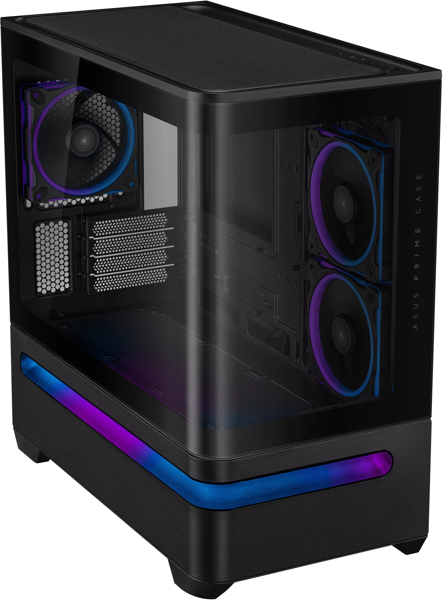 Корпус ASUS Prime AP202 Tempered Glas ARGB Black (90DC00P0-B19000) фото 5