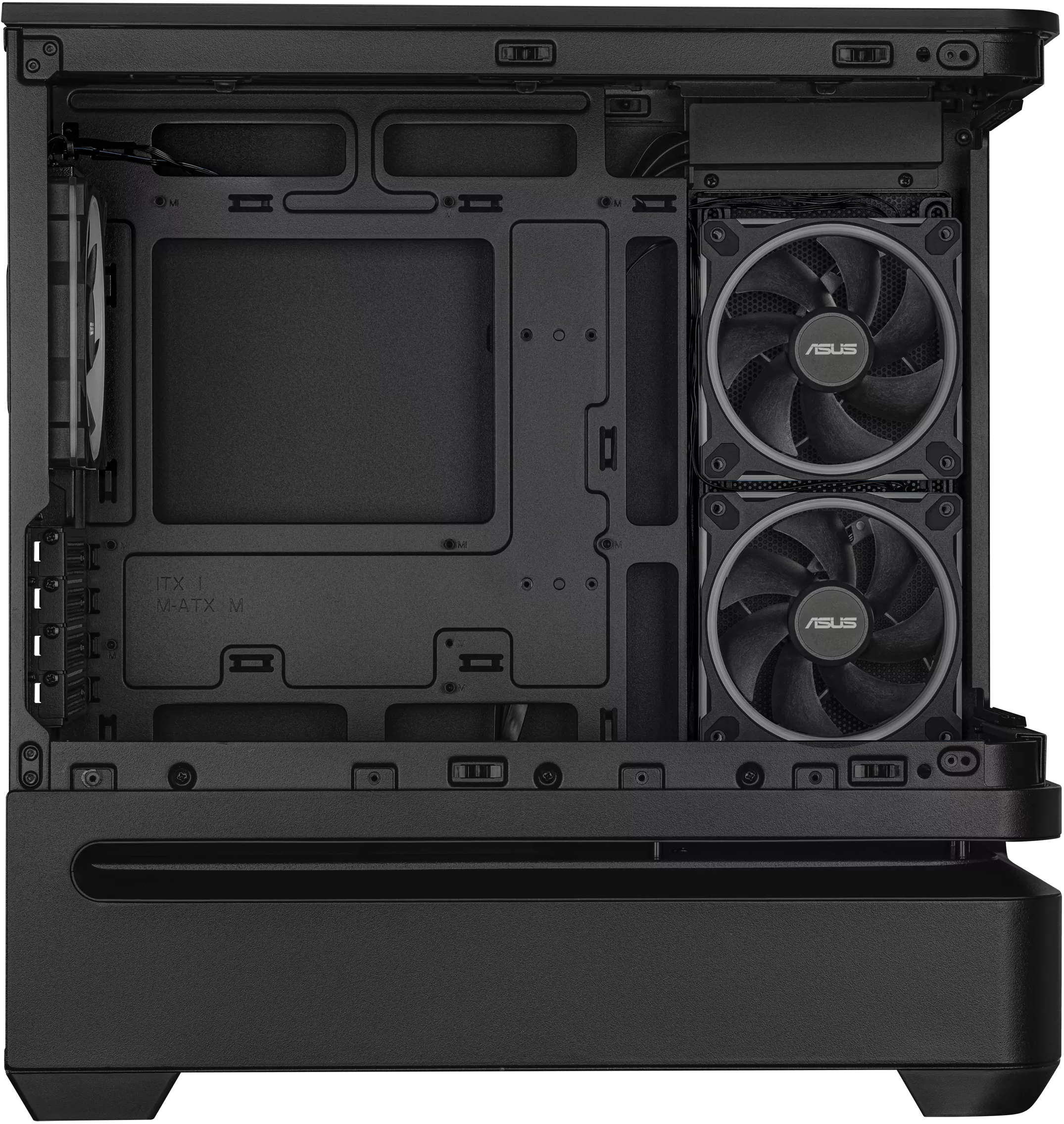Корпус ASUS Prime AP202 Tempered Glas ARGB Black (90DC00P0-B19000) фото 8