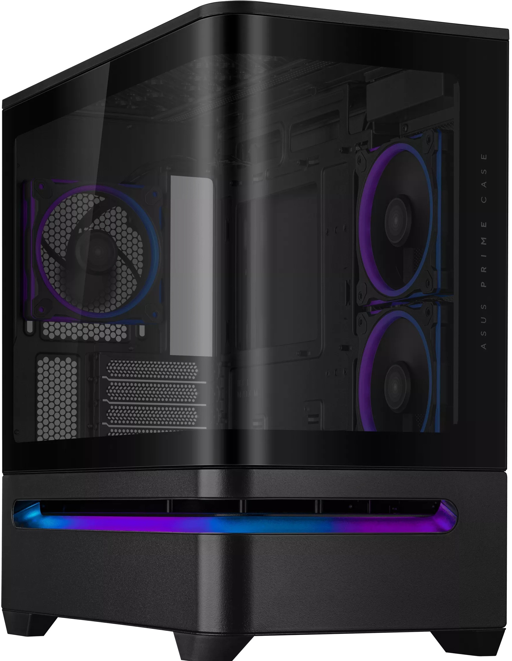 Корпус ASUS Prime AP202 Tempered Glas ARGB Black (90DC00P0-B19000) фото 4