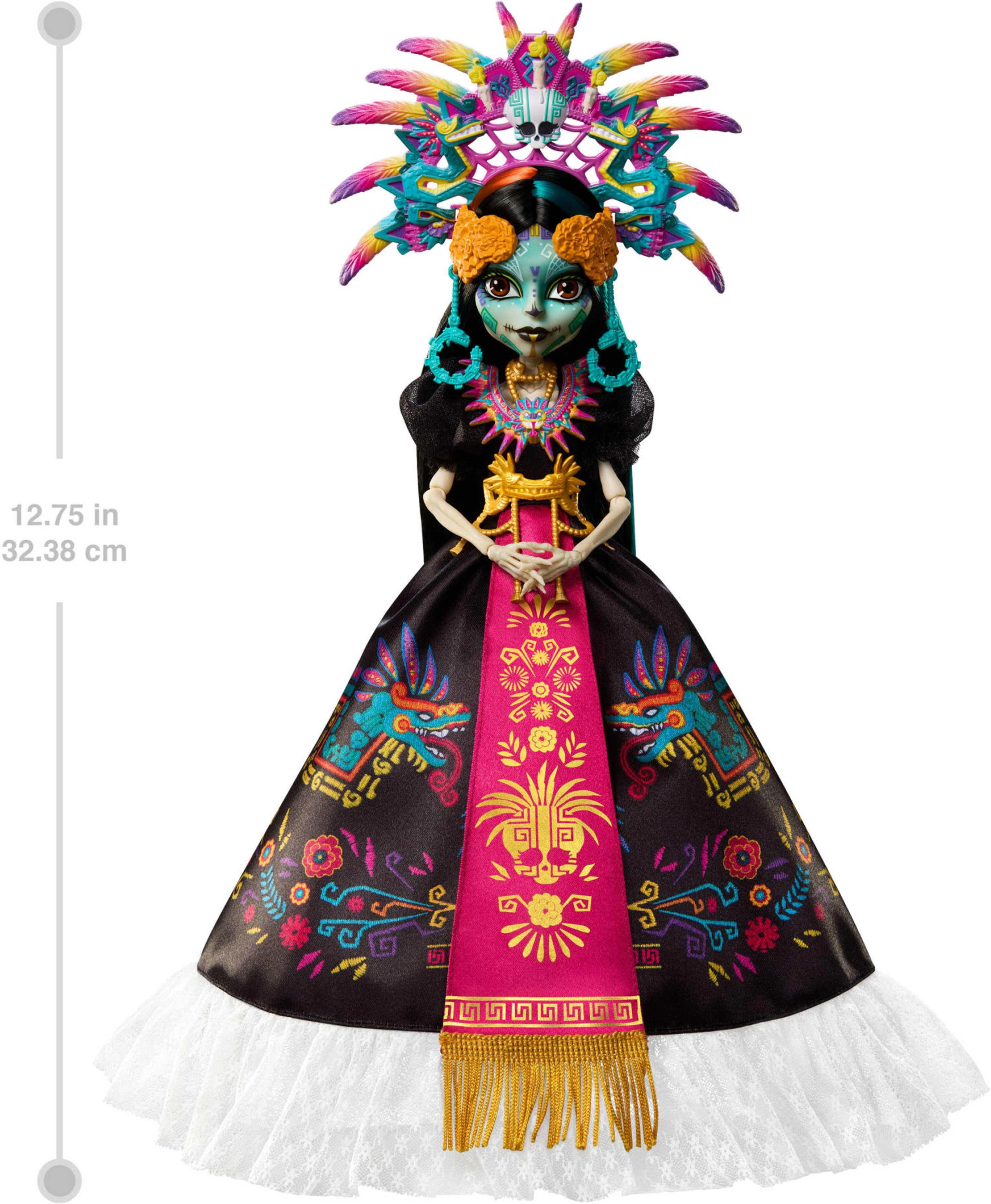 Колекційна лялька Скеліта Калаверас "Dia De Muertos" Monster High Skullector (JDR63)фото