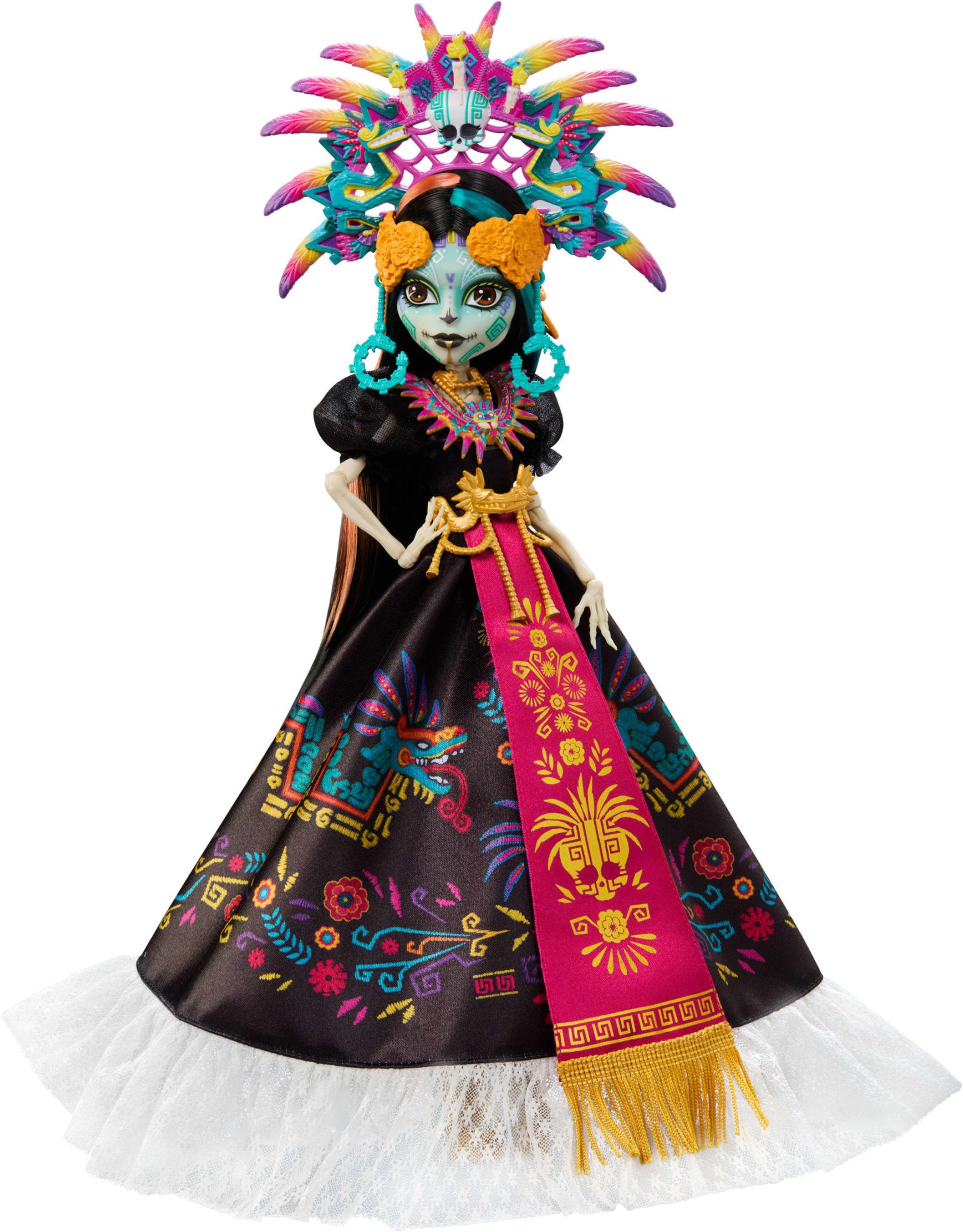 Колекційна лялька Скеліта Калаверас "Dia De Muertos" Monster High Skullector (JDR63)фото
