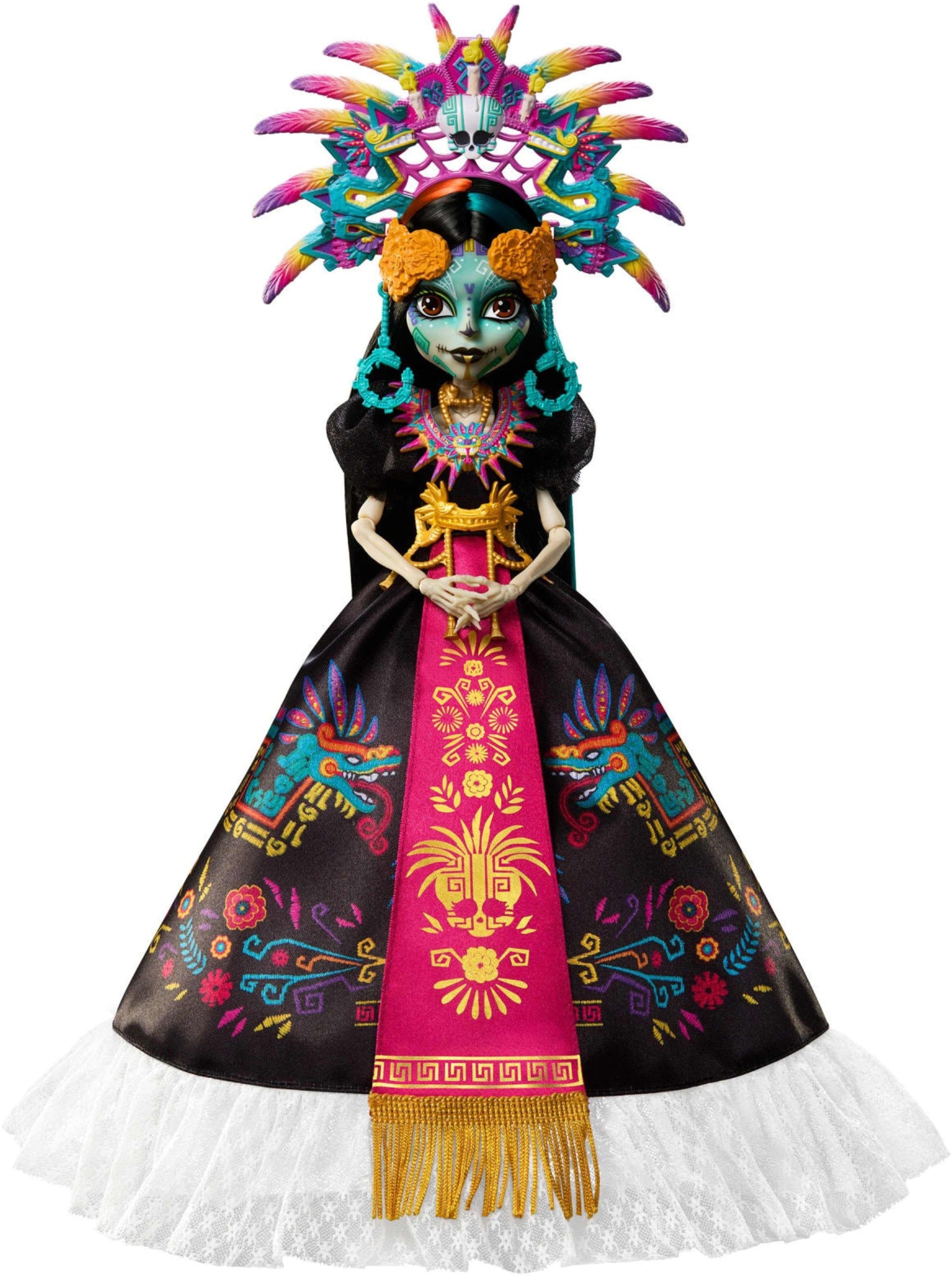 Колекційна лялька Скеліта Калаверас "Dia De Muertos" Monster High Skullector (JDR63)фото