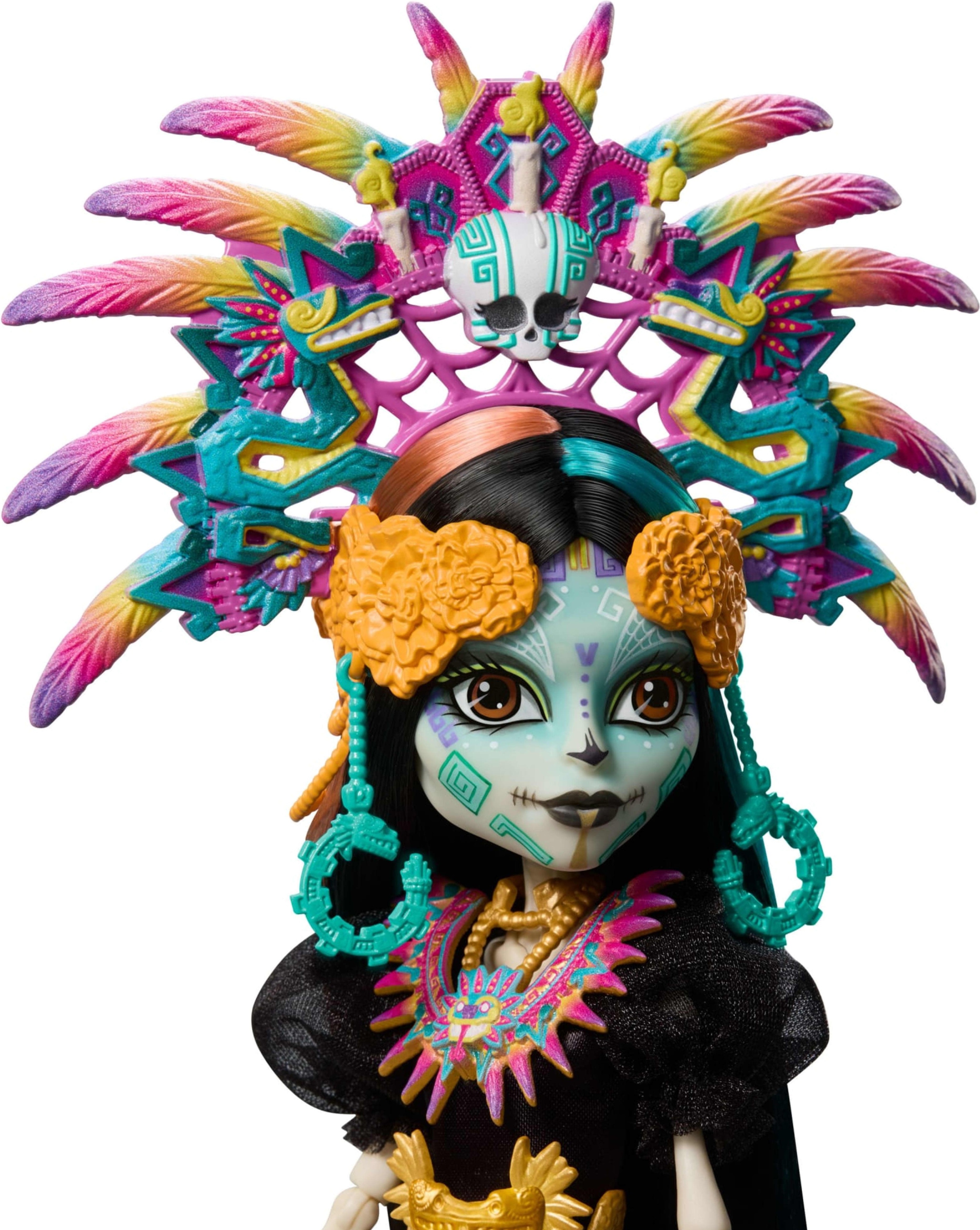 Колекційна лялька Скеліта Калаверас "Dia De Muertos" Monster High Skullector (JDR63)фото