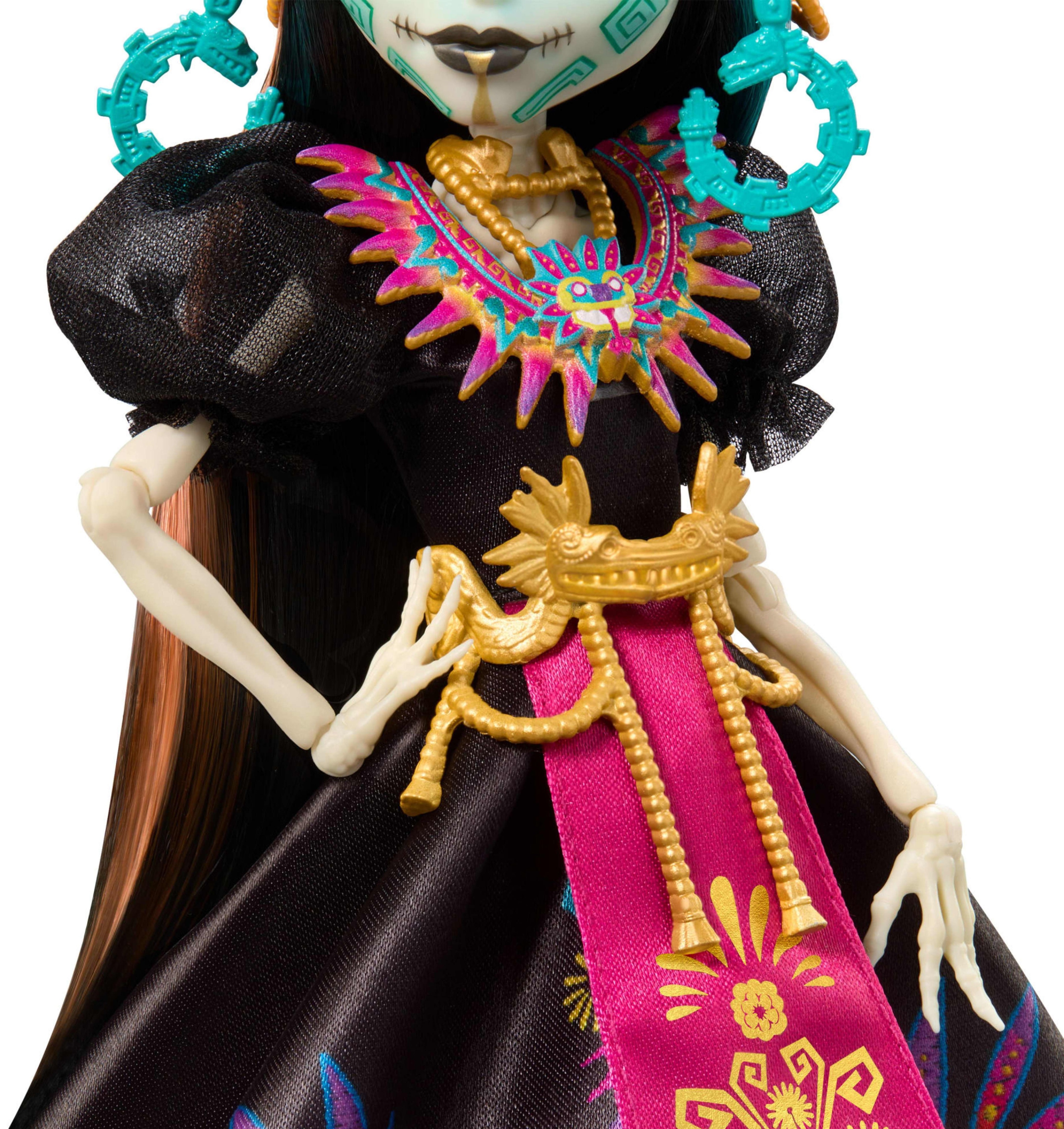 Колекційна лялька Скеліта Калаверас "Dia De Muertos" Monster High Skullector (JDR63)фото