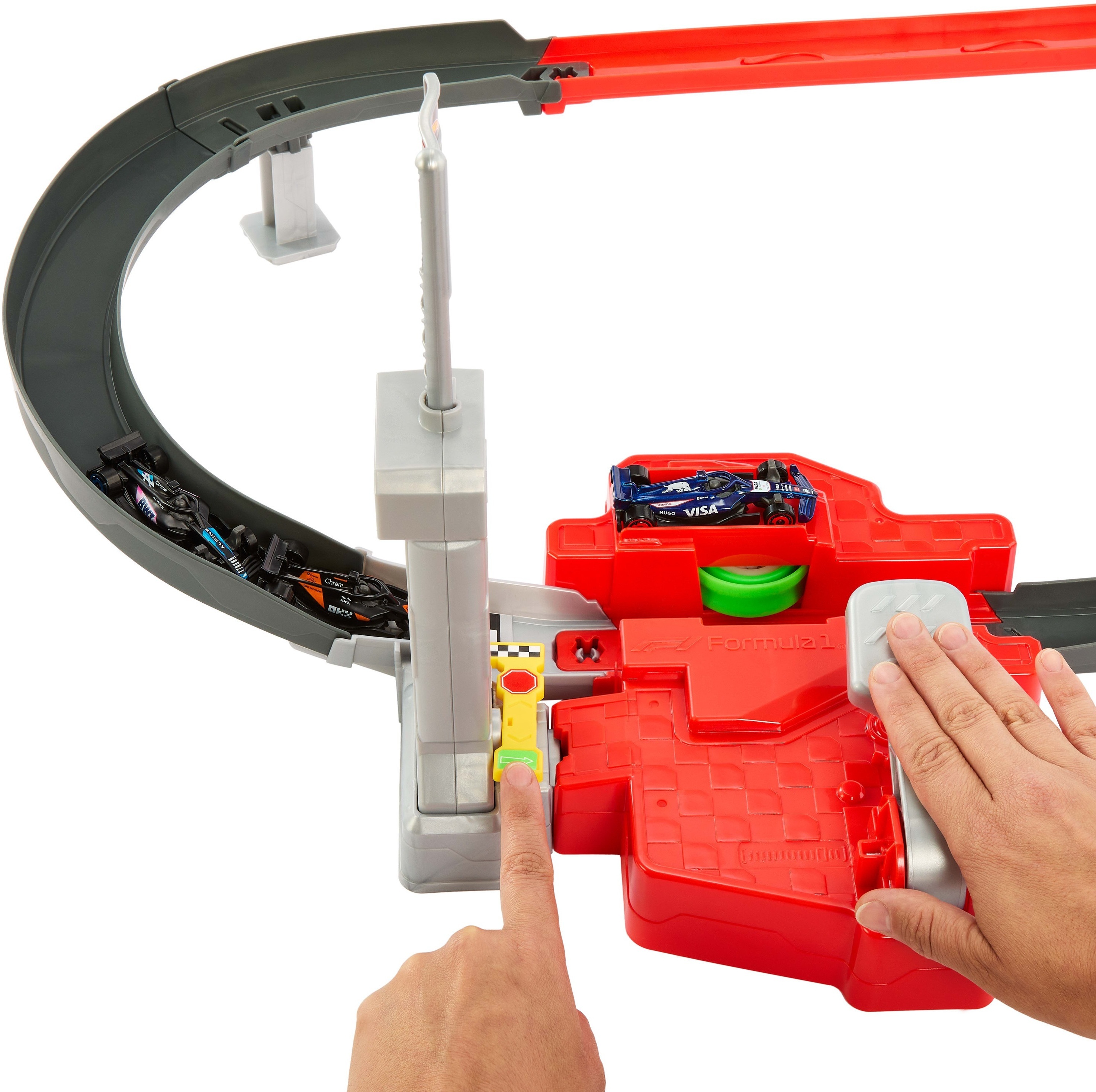 Набір "Траса для перегонів Формули 1" Hot Wheels (JDY15)фото