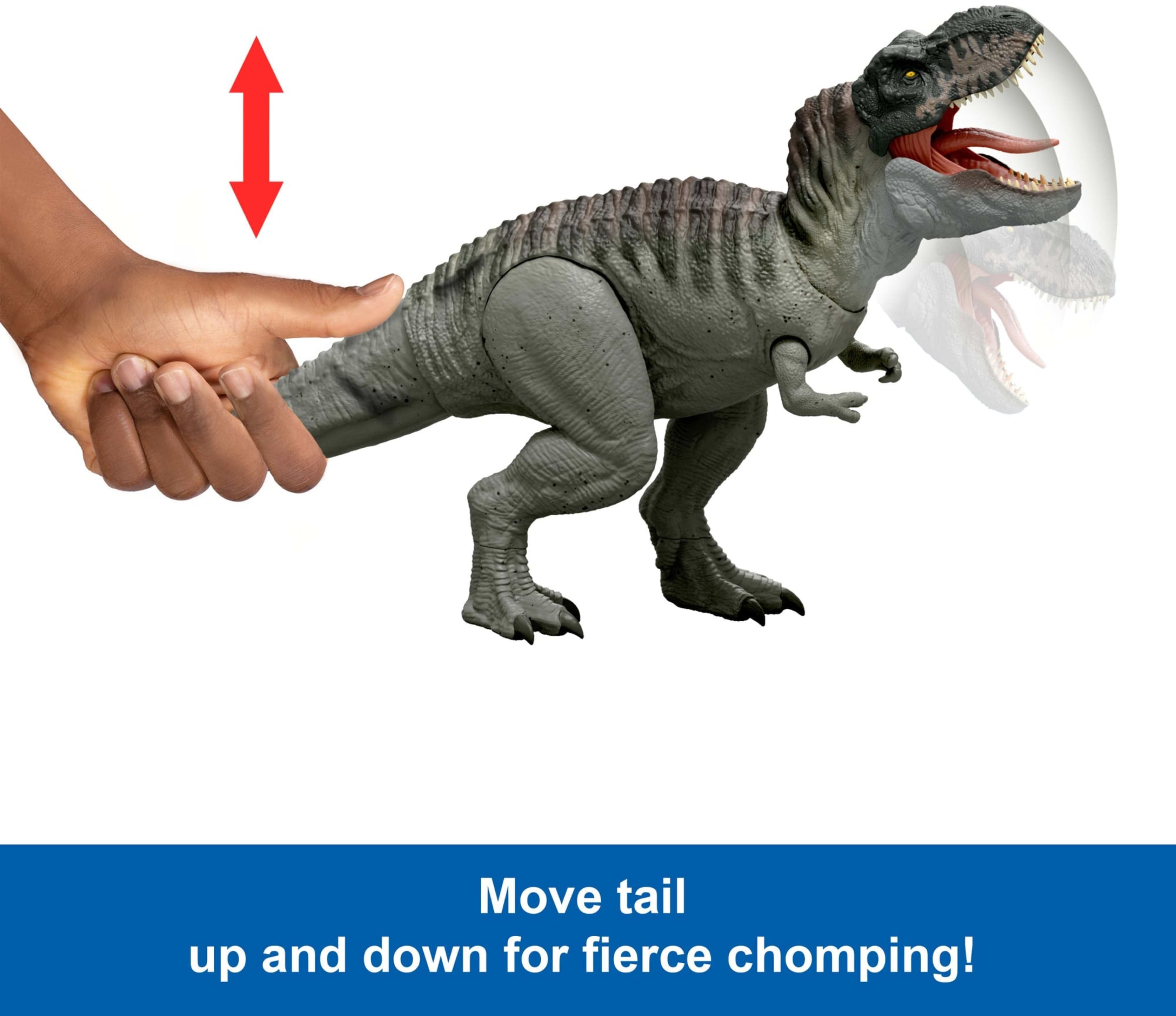 Интерактивная фигурка "Невероятная атака Ти-Рекса" из фильма "Мир Юрского периода" (JCH02) фото 3