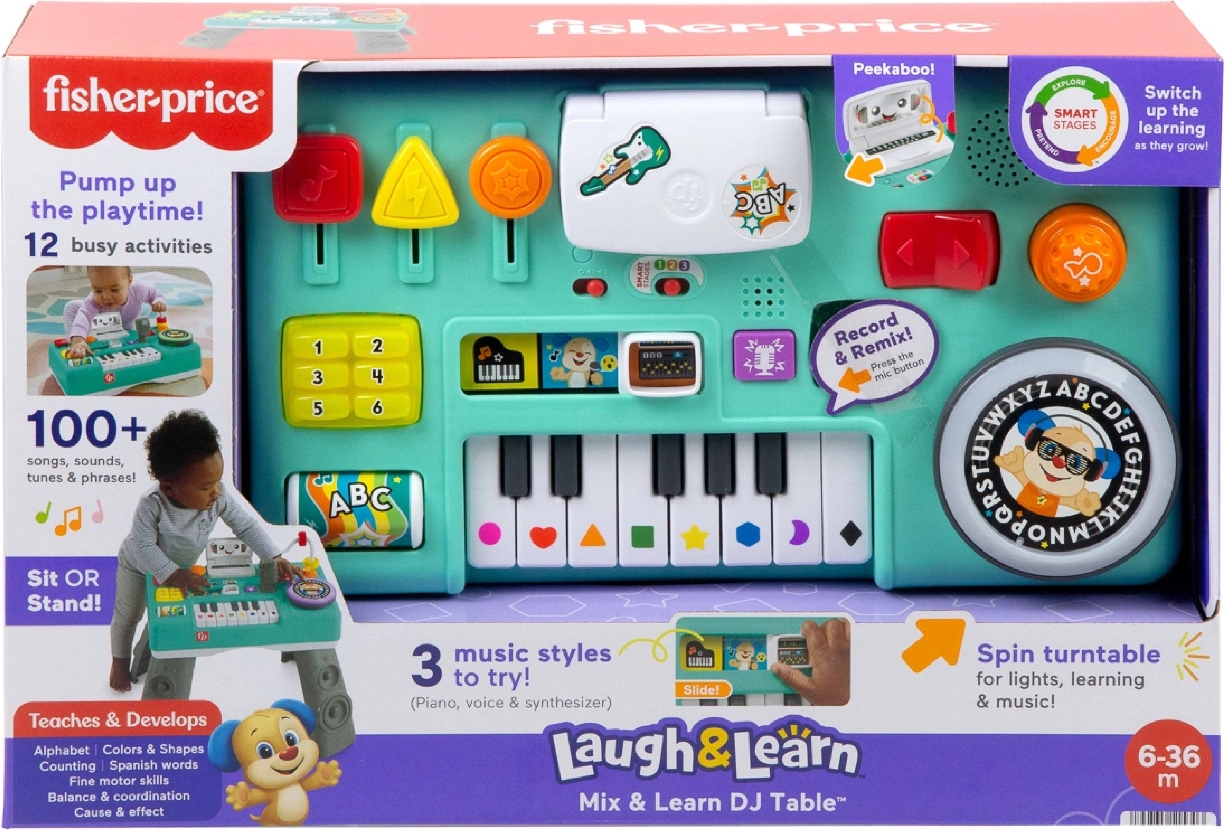 Інтерактивний музичний столик "Музикант" Fisher-Price (HLM43) фото9