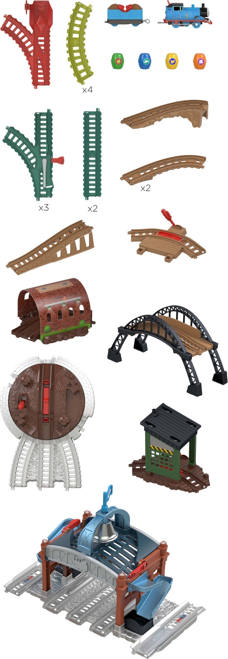 Игровой набор "Приключения с бочками" "Томас и друзья" (JDF26) фото 2