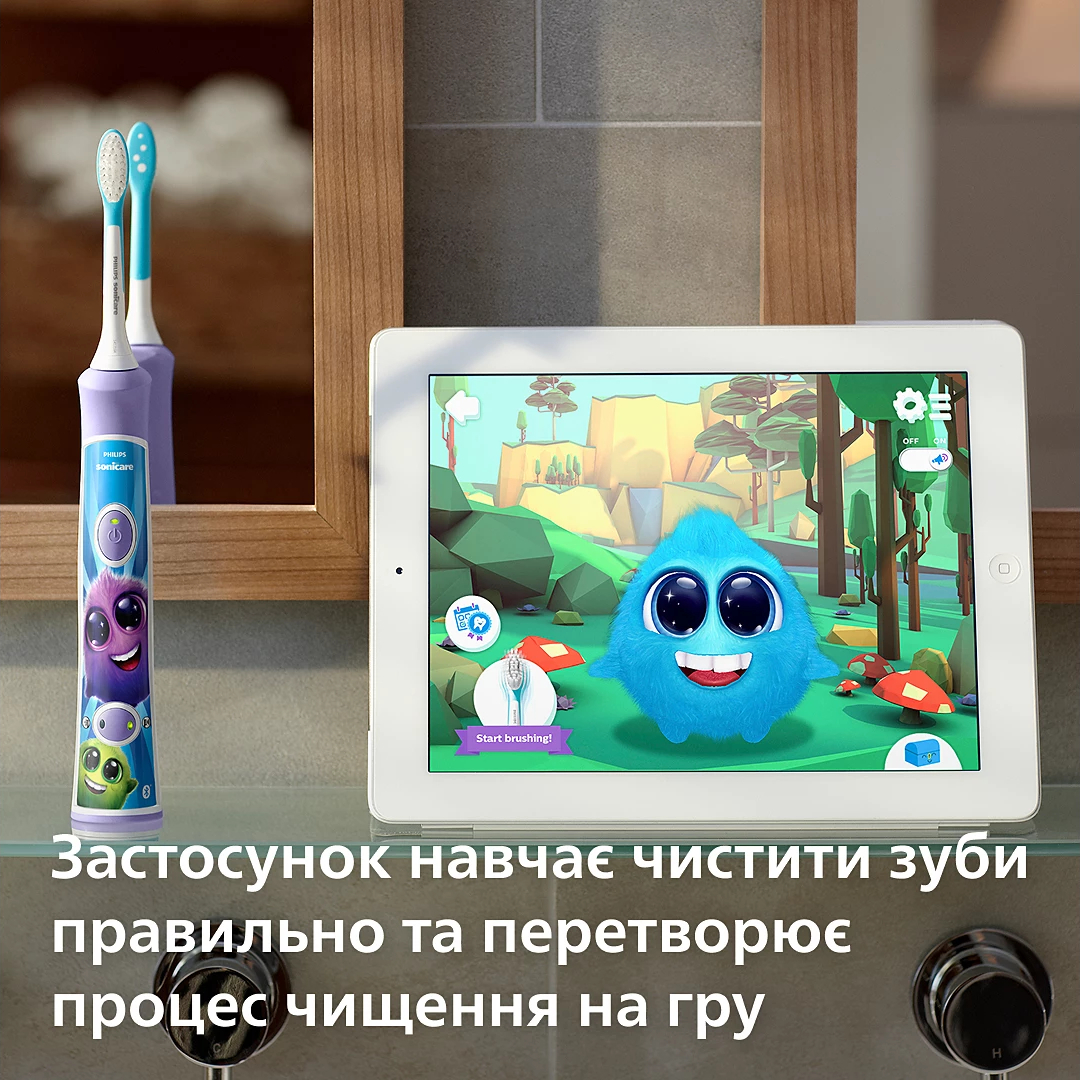 Электрическая зубная щетка Philips Sonicare For Kids HX6322/12 фото 12