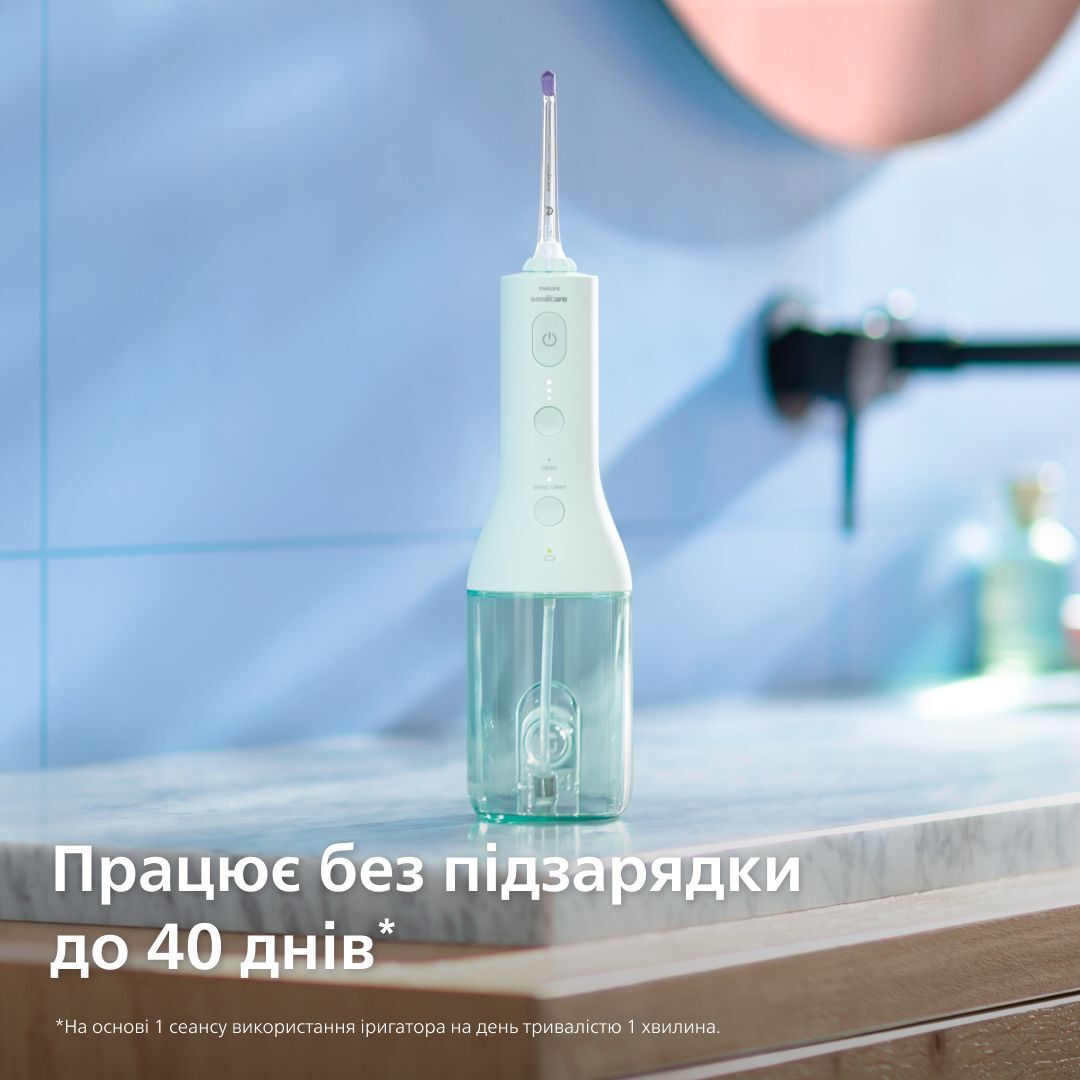 Іригатор Philips Sonicare HX3826/24 Power Flosser 3000фото