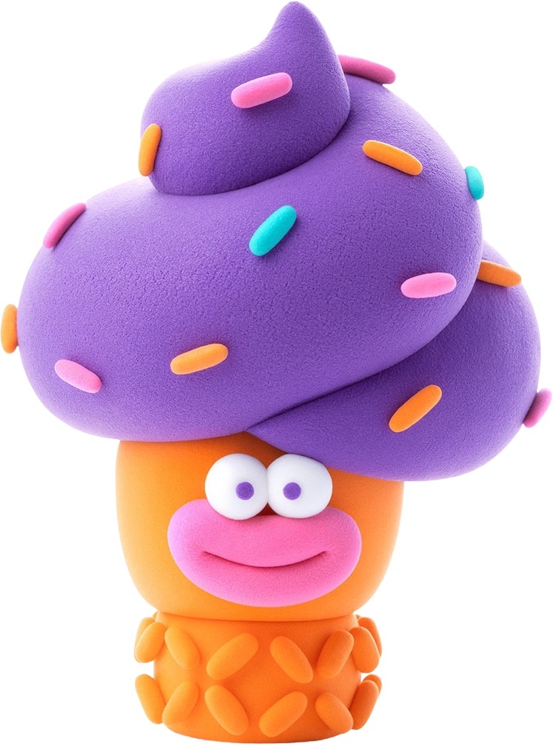 Набір пластиліну, що самостійно твердіє, Lipaka Файні морозивка: Торнадик (30144-UA01)фото3