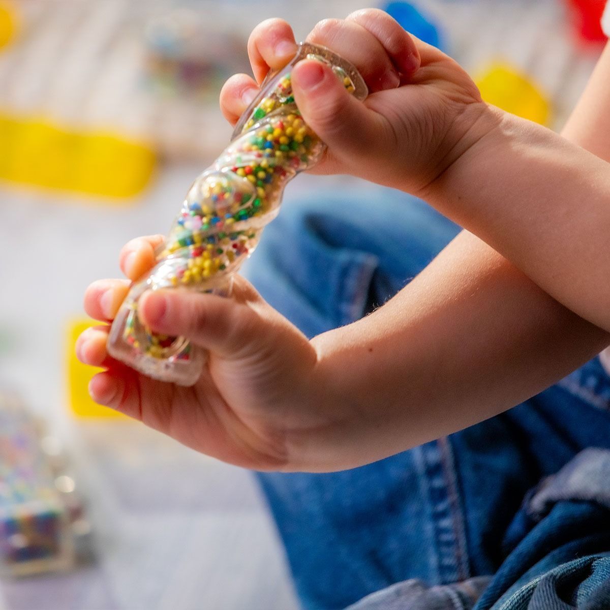 Сенсорний конструктор Jelly Blox, Машинка Врум-Врум! (931694)фото