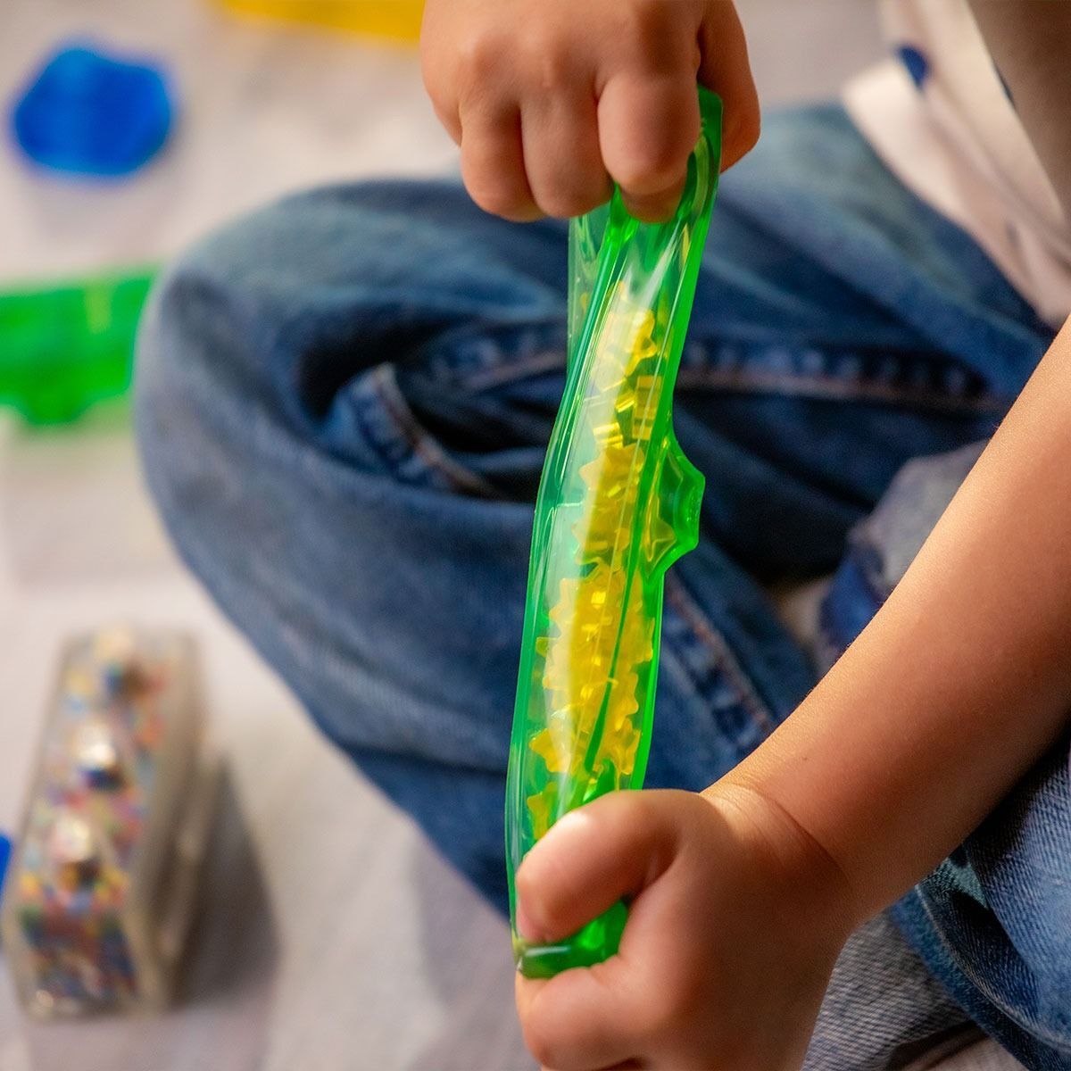 Сенсорний конструктор Jelly Blox, Машинка Врум-Врум! (931694)фото