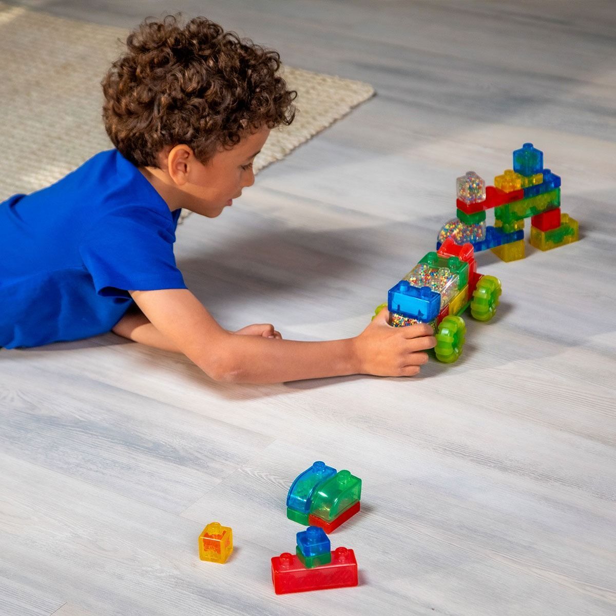 Сенсорний конструктор Jelly Blox, Машинка Врум-Врум! (931694)фото