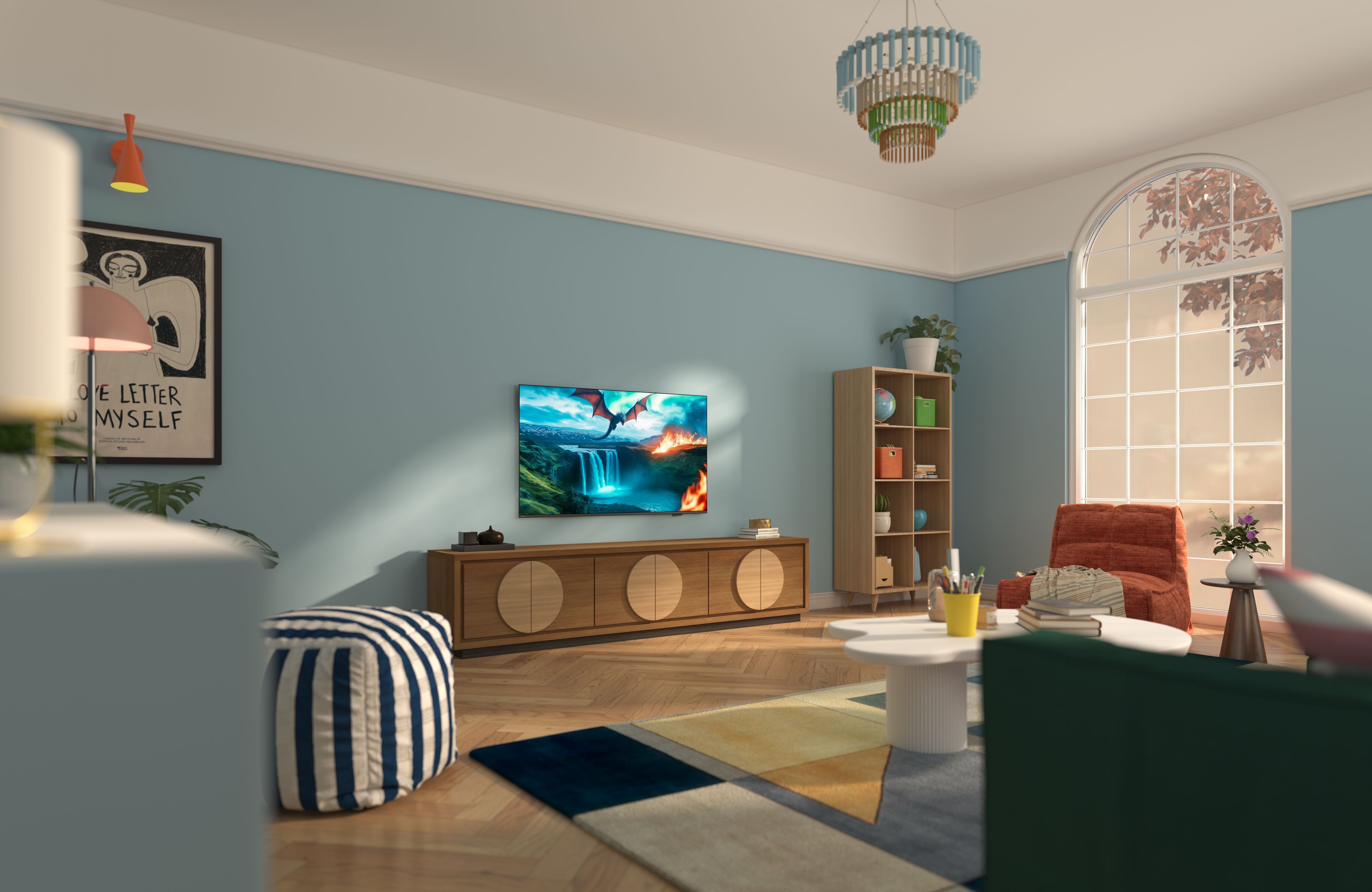 Телевізор Philips QD Mini LED 55MLED820/12фото8