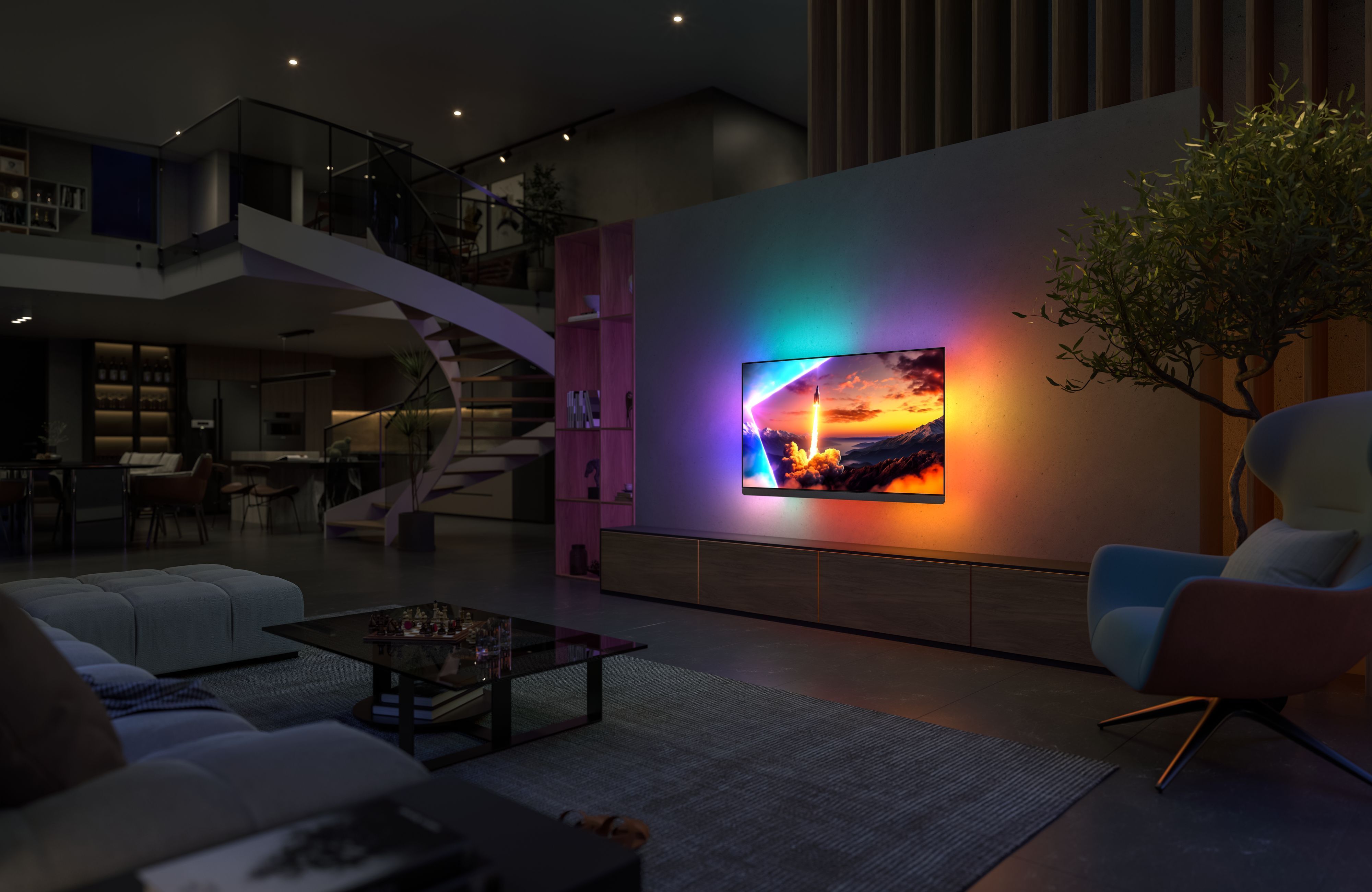 Телевизор Philips OLED 65OLED910/12 Ambilight фото 11