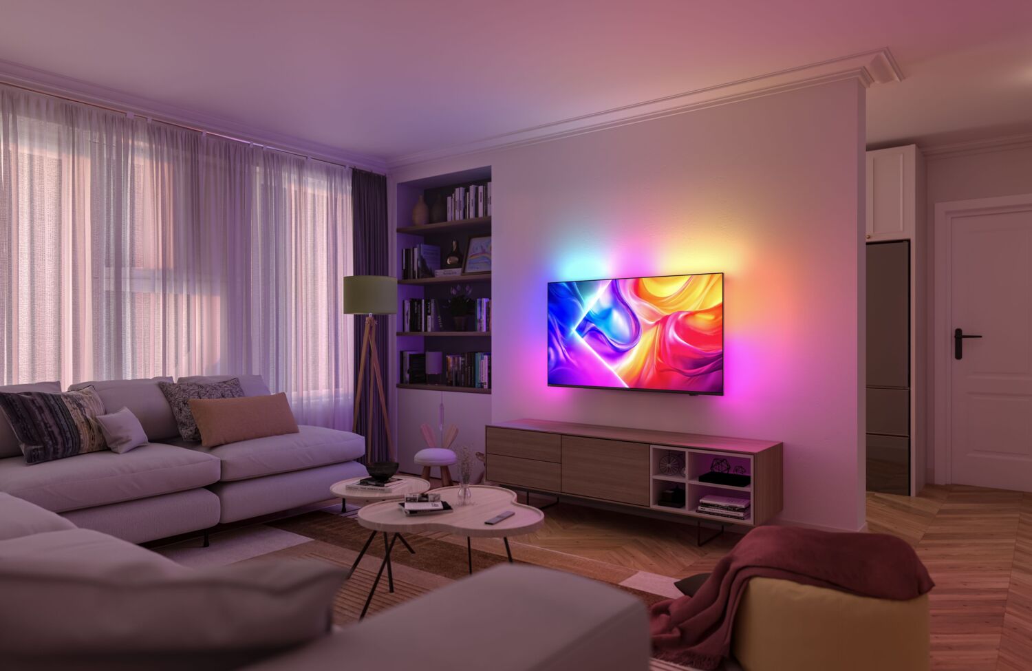 Телевізор Philips The One QLED 75PUS9010/12 Ambilightфото