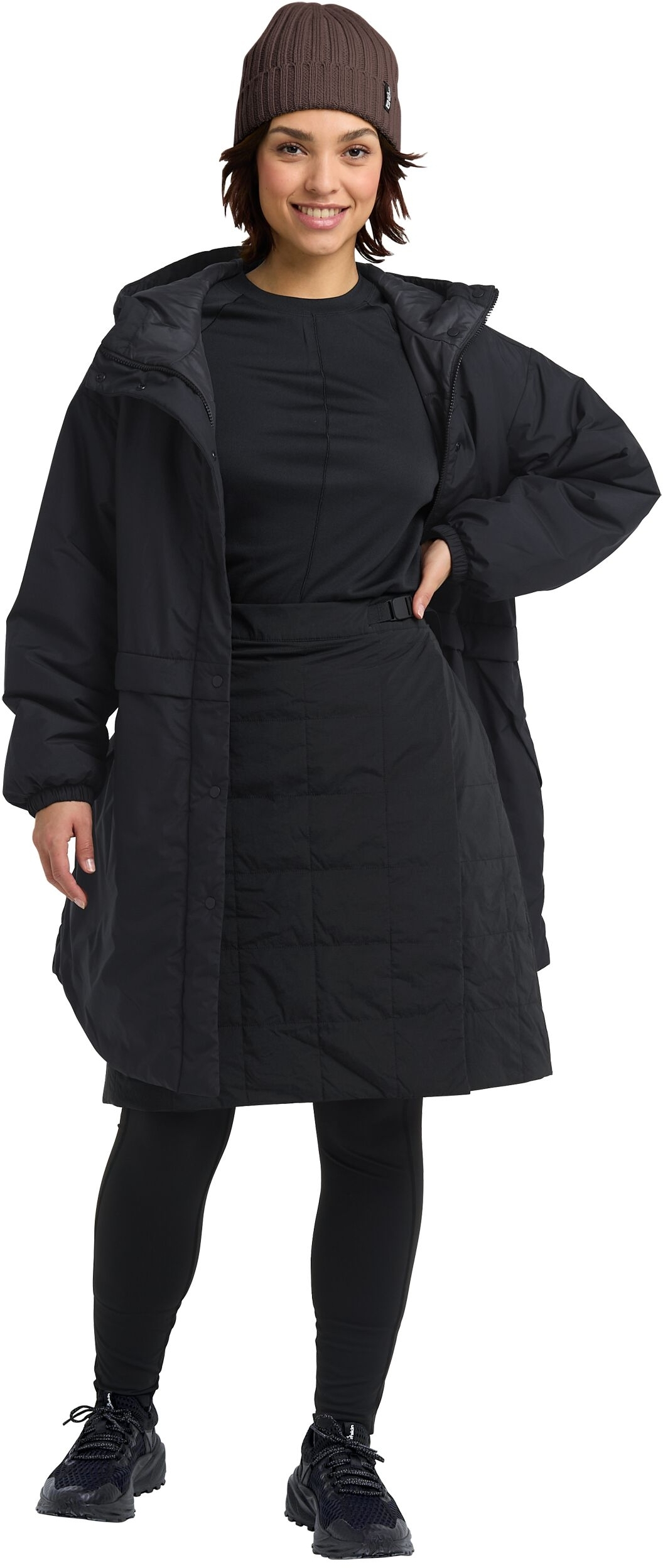 Шапка Jack Wolfskin Rib Knit Beanie 1907122-5719 коричневийфото