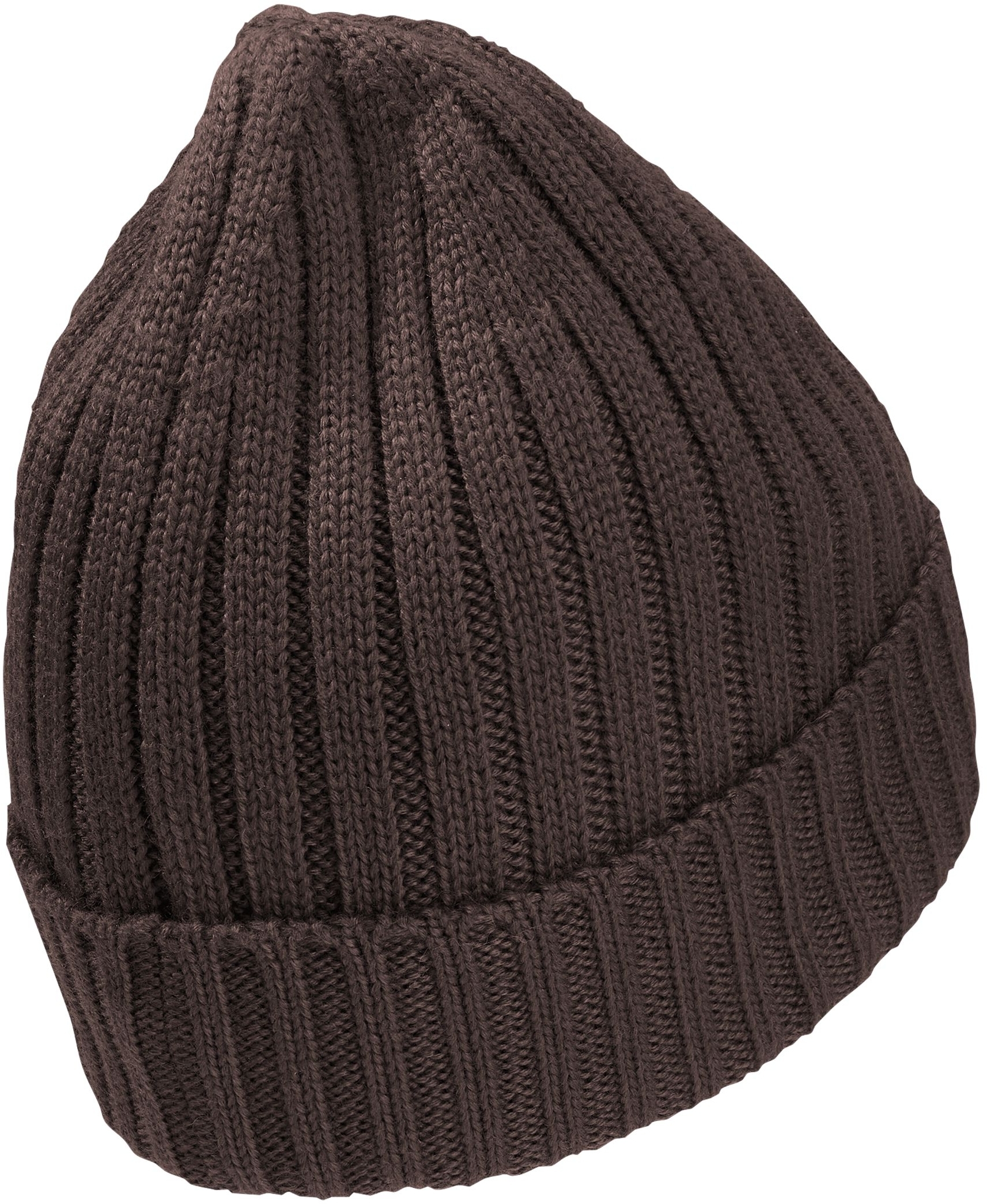 Шапка Jack Wolfskin Rib Knit Beanie 1907122-5719 коричневийфото