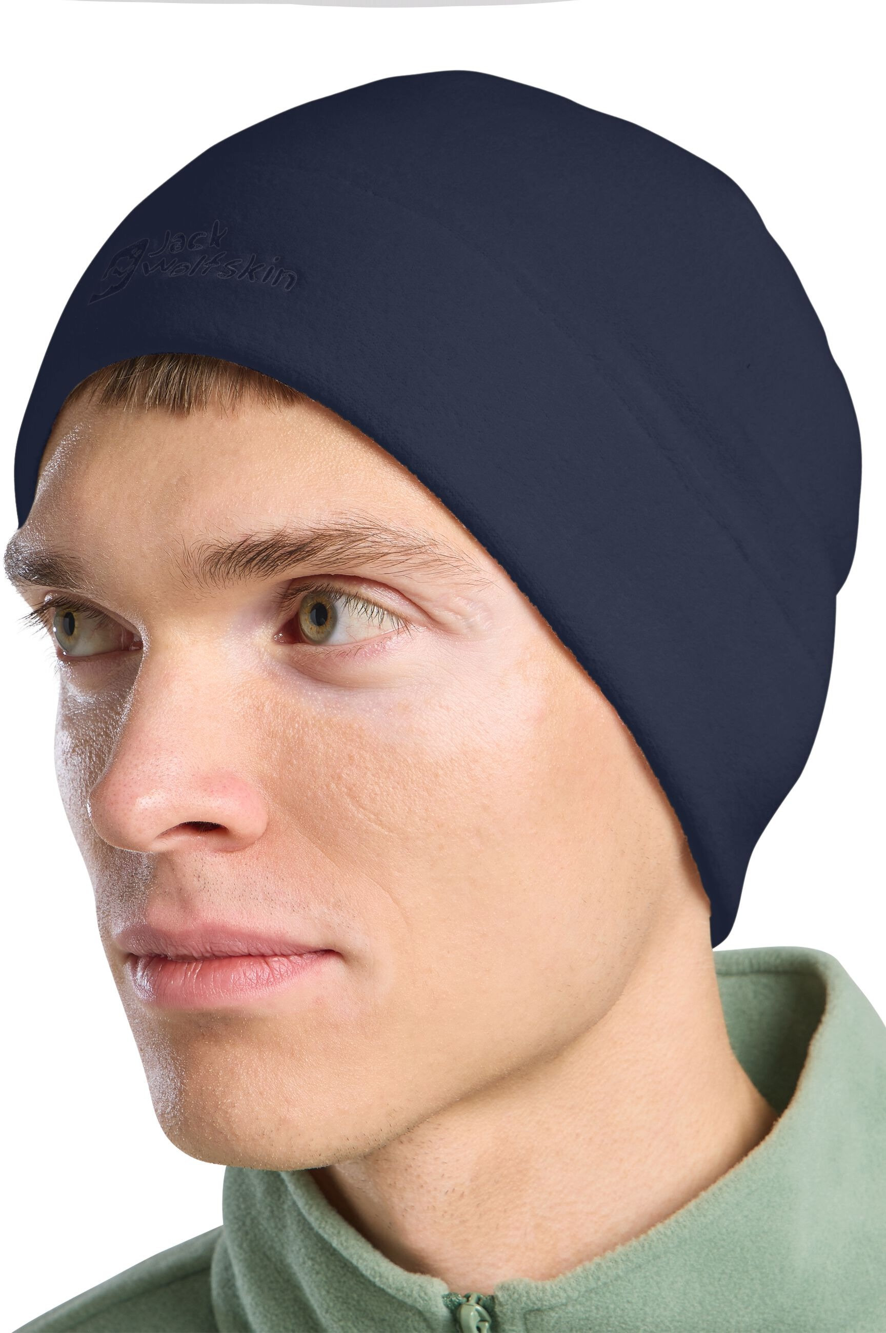 Шапка Jack Wolfskin Real Stuff Beanie 1909852-1010 синійфото2