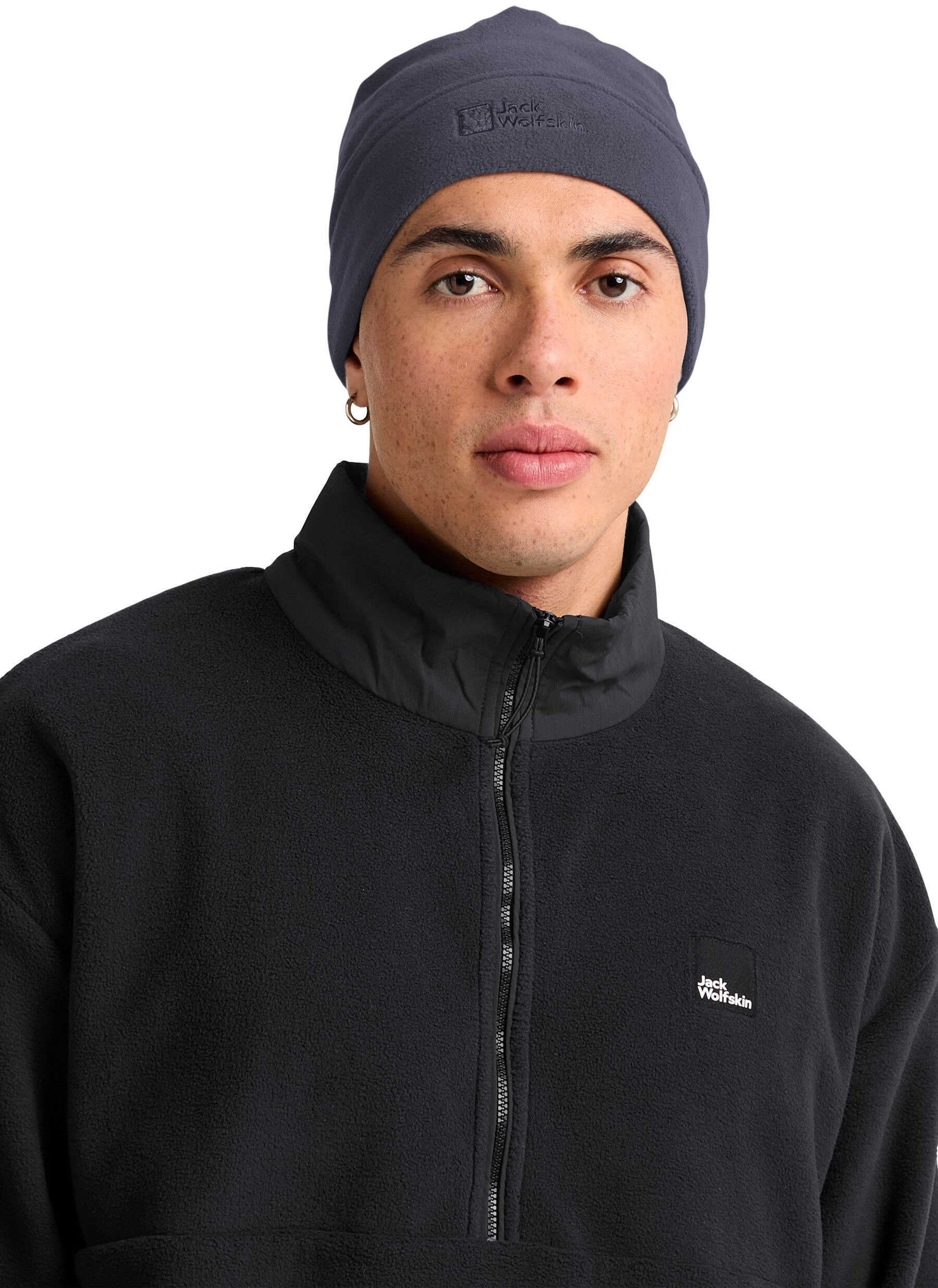 Шапка Jack Wolfskin Real Stuff Beanie 1909852-1388 серый фото 4