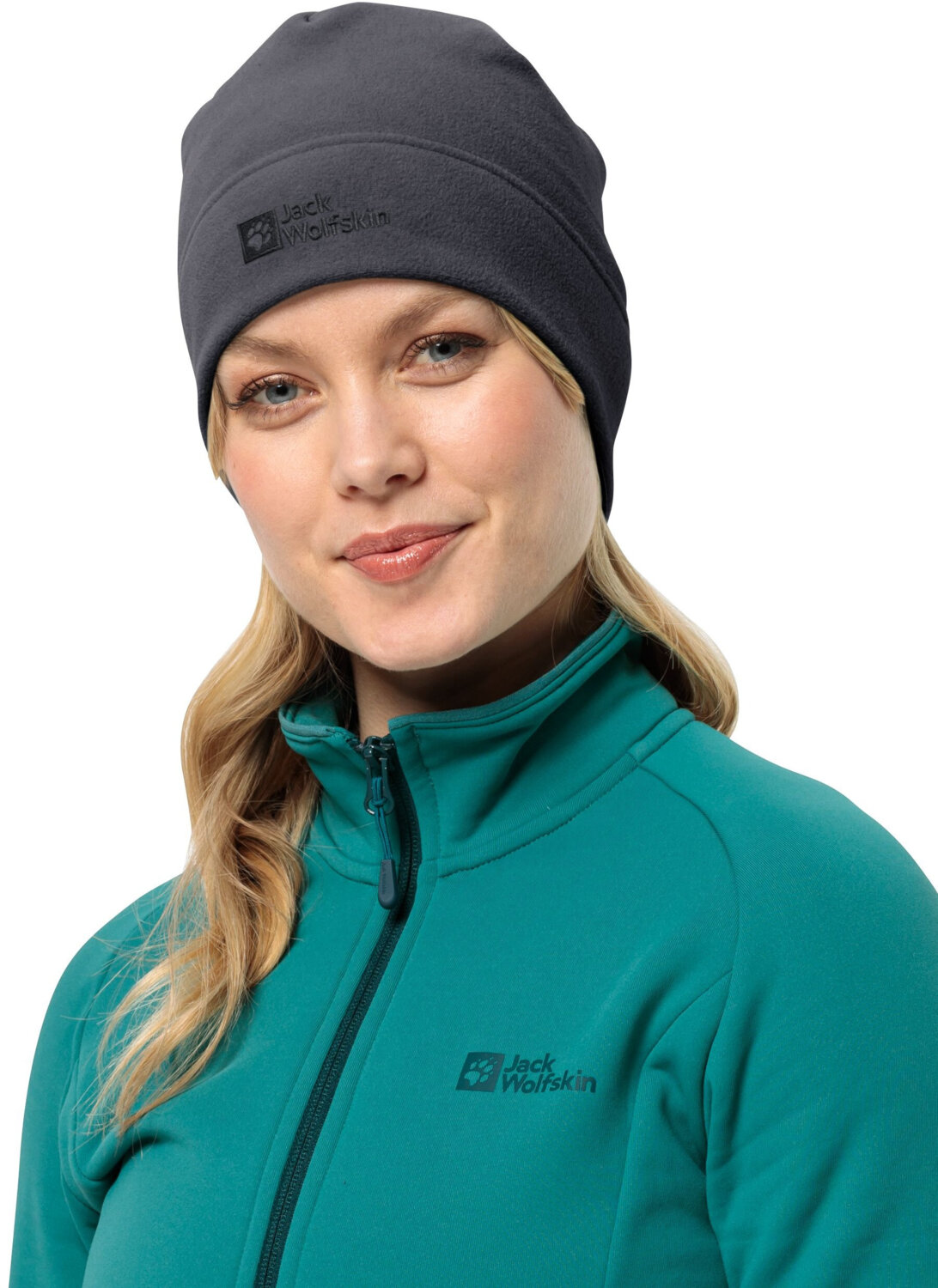 Шапка Jack Wolfskin Real Stuff Beanie 1909852-6230 серый фото