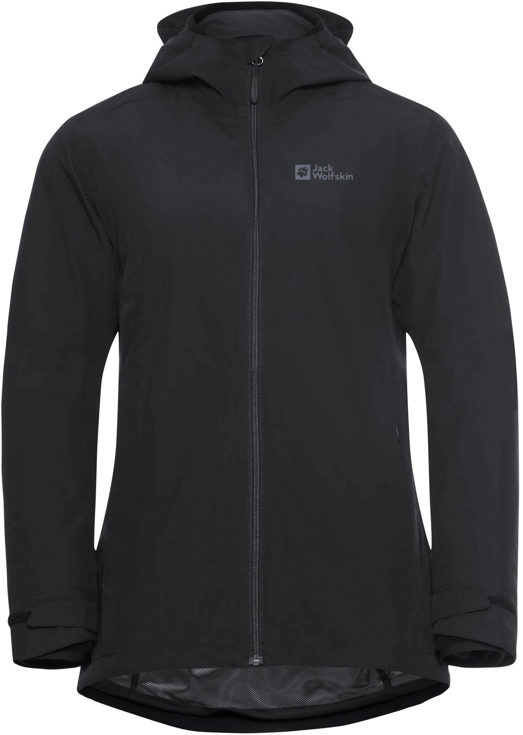 Куртка жіноча Jack Wolfskin Moonrise 3In1 Jkt W 1115621-6000 XS чорнийфото11