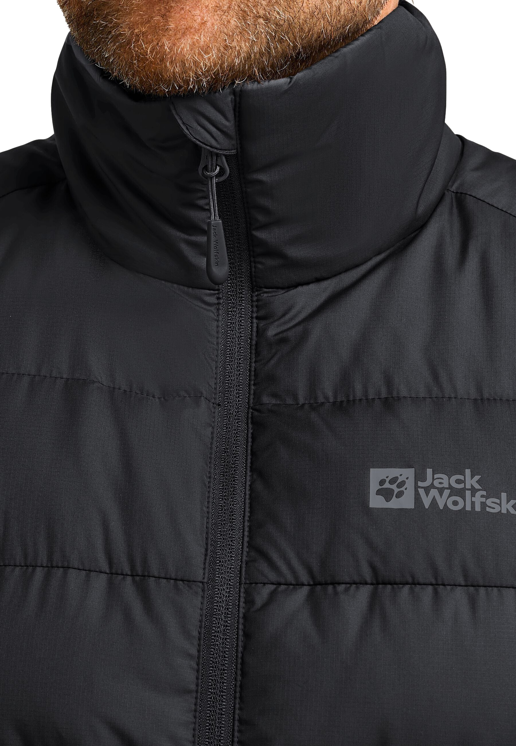 Жилетка мужская Jack Wolfskin Ather Down Vest M Rds 1207691-6000 L чёрная фото 4