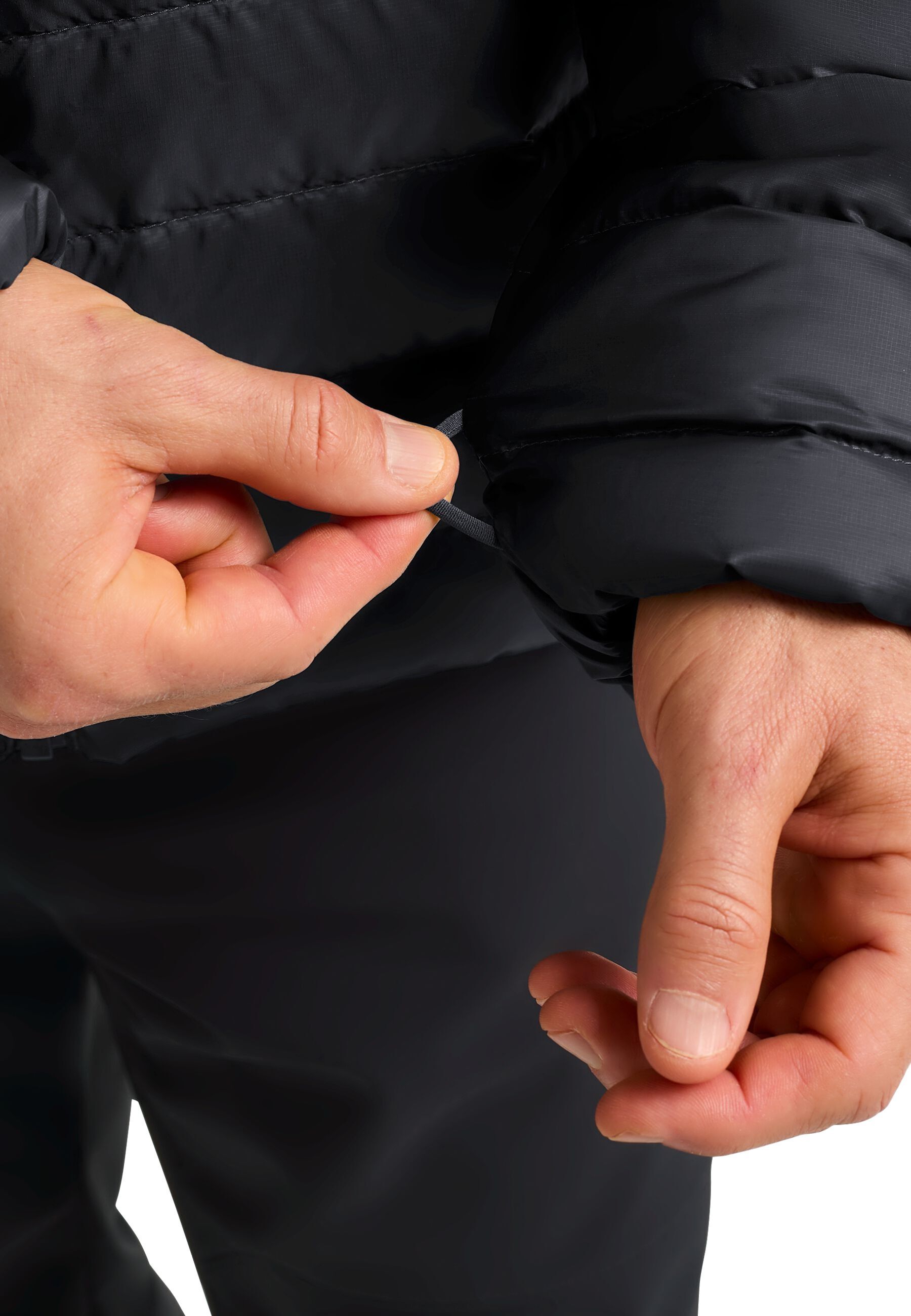 Пуховик мужской Jack Wolfskin Pilvi Down Jkt M Rds 1207701-6000 L чёрный фото 6