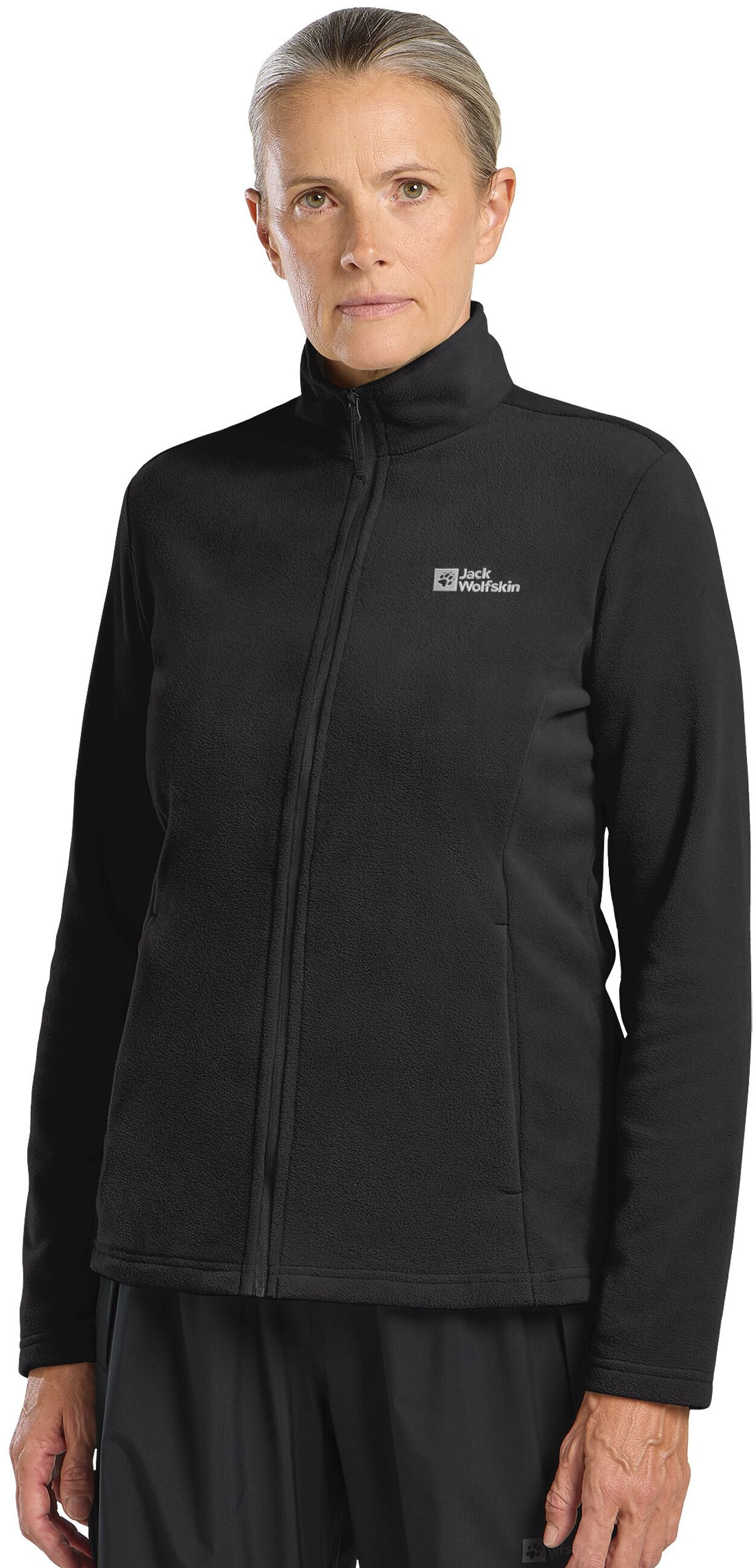 Кофта женская Jack Wolfskin Taunus Fz W 1711391-6000 L чёрный фото 8