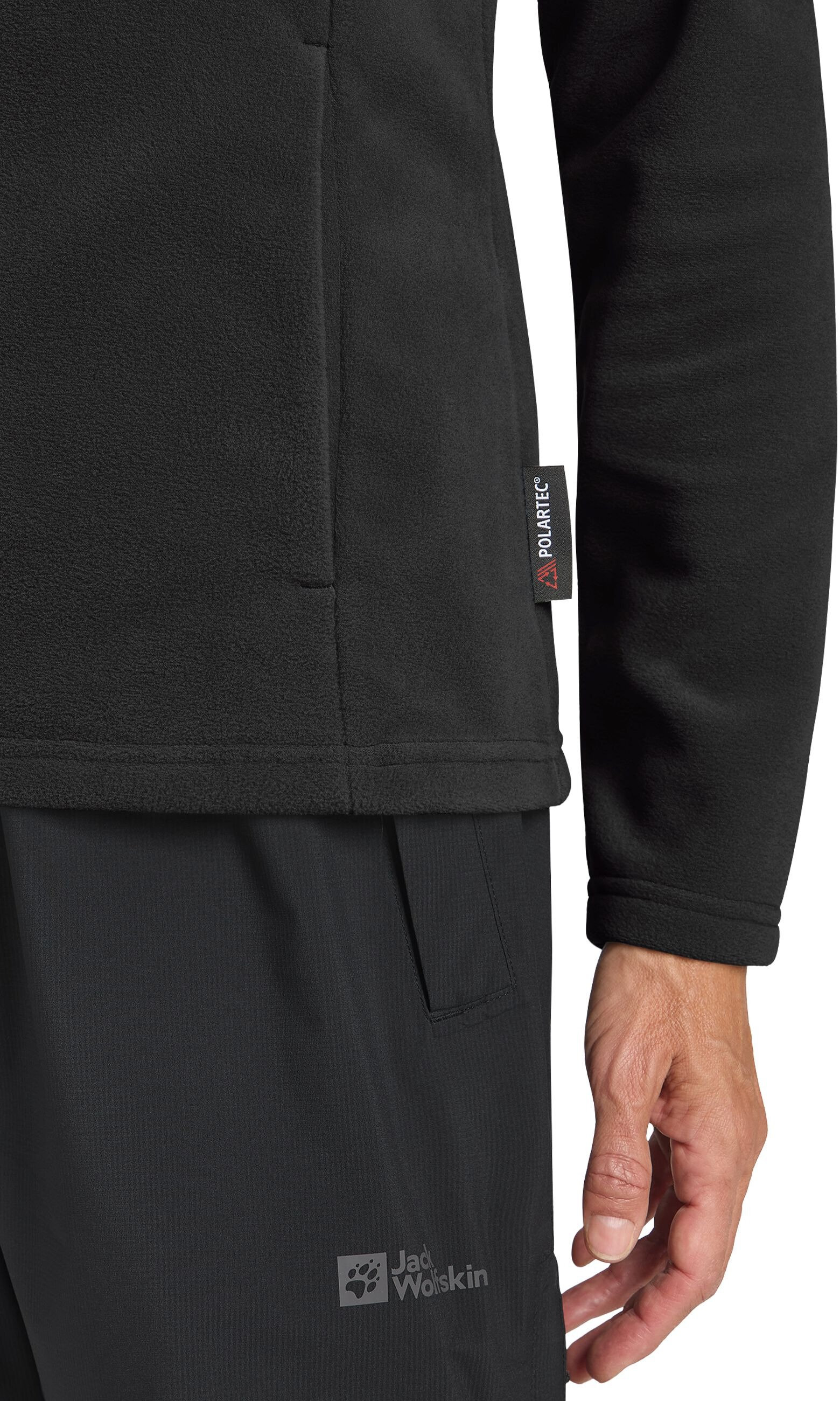 Кофта женская Jack Wolfskin Taunus Fz W 1711391-6000 L чёрный фото 7