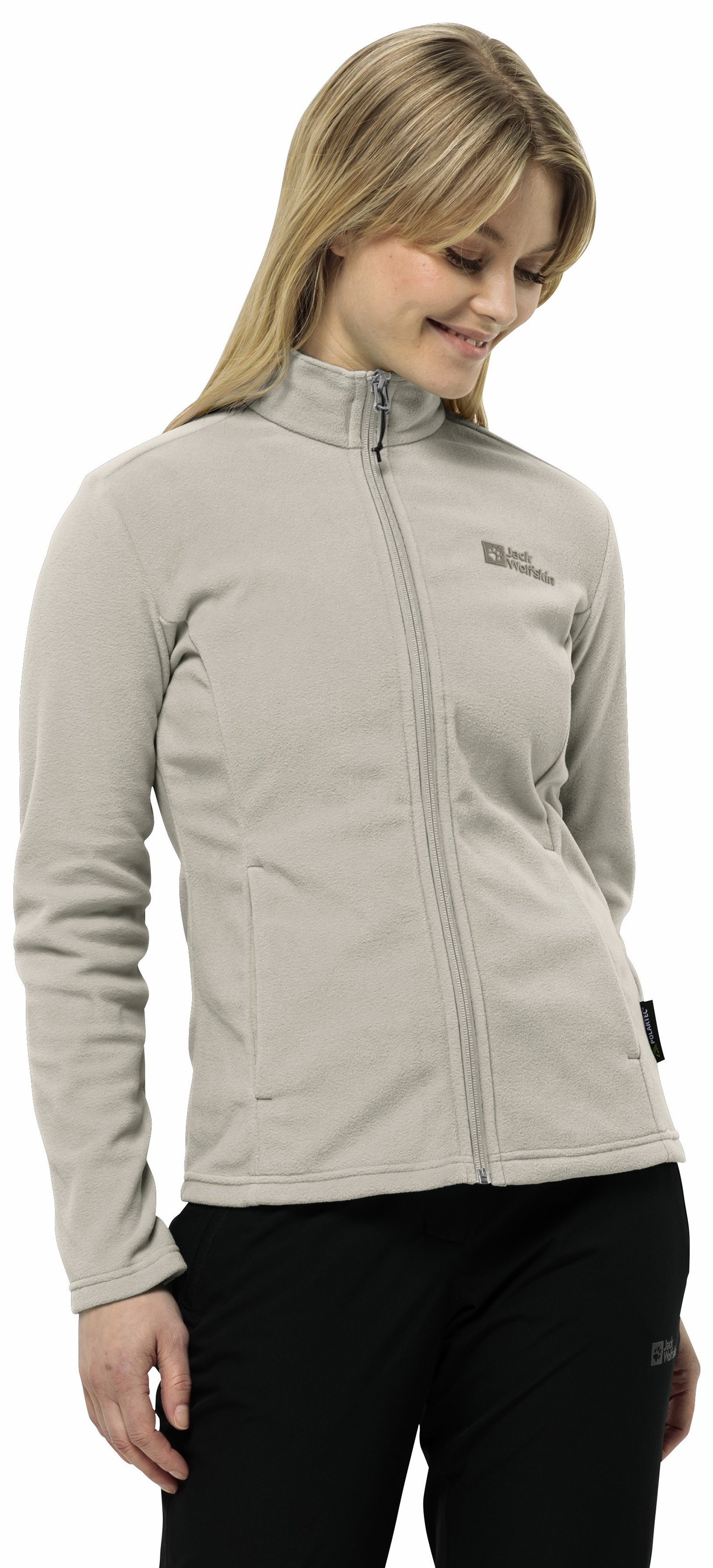 Кофта жіноча Jack Wolfskin Taunus Fz W 1711391-A0029 XS бежевафото2