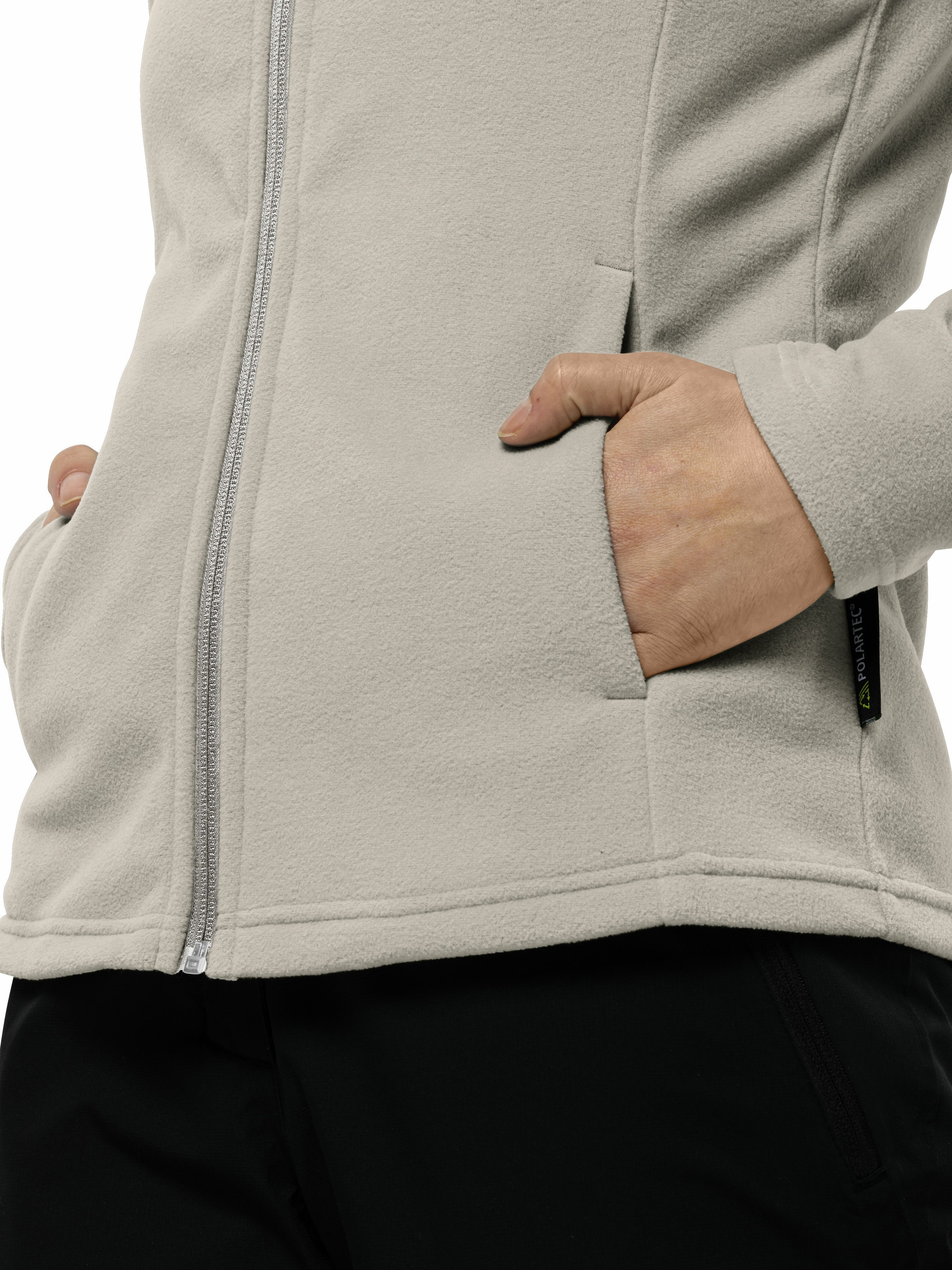 Кофта жіноча Jack Wolfskin Taunus Fz W 1711391-A0029 XS бежевафото4