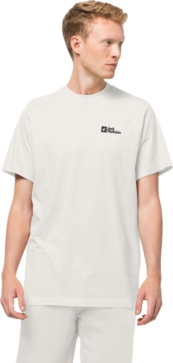 Футболка чоловіча Jack Wolfskin Essential T M 1808382-5000 L білафото2