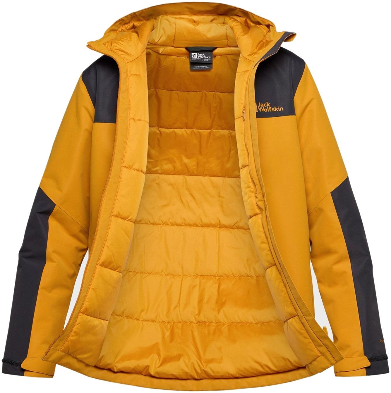 Куртка мужская Jack Wolfskin Jasper Ins Jkt M A61872-M0043 2XL оранжевая фото 3