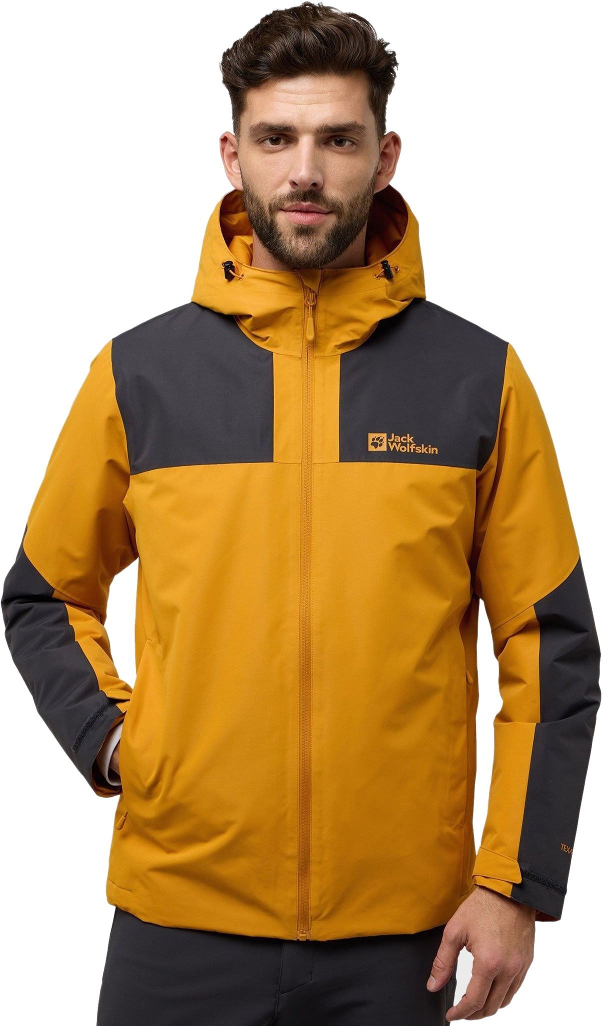Куртка мужская Jack Wolfskin Jasper Ins Jkt M A61872-M0043 2XL оранжевая фото 7