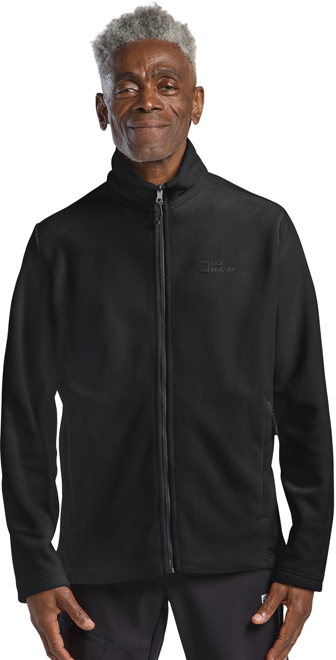 Кофта мужская Jack Wolfskin Winterstein Fz M 1711371-6000 L чёрный фото 7