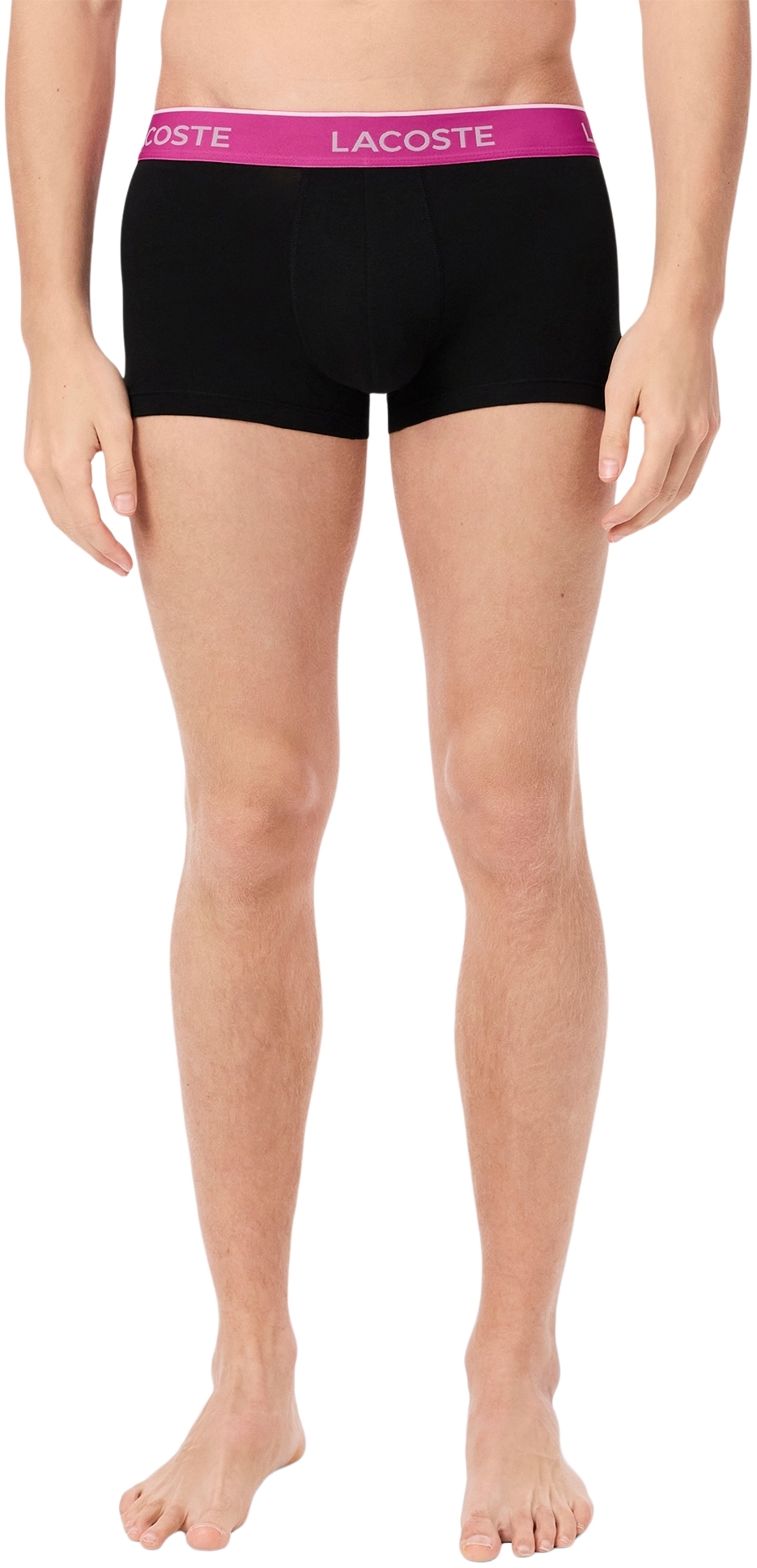 Набір чоловічих трусів Lacoste Underwear 5H1297-EIH 3шт. L чорніфото2