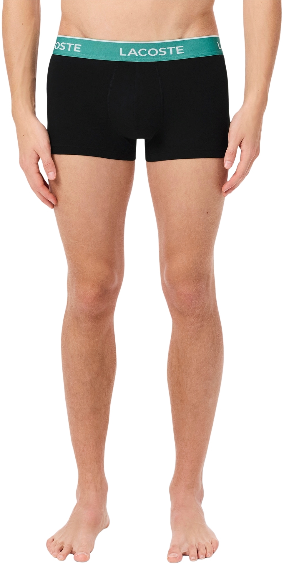 Набір чоловічих трусів Lacoste Underwear 5H1297-EIH 3шт. L чорніфото3