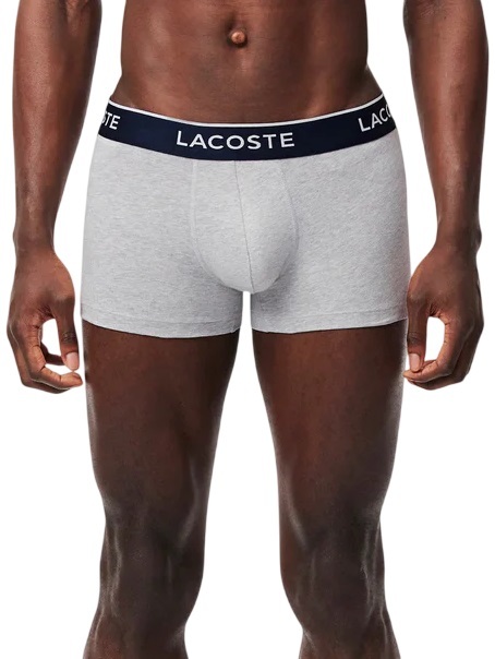 Набор трусов мужских Lacoste Underwear 5H1300-CCA M серое серебро фото 2