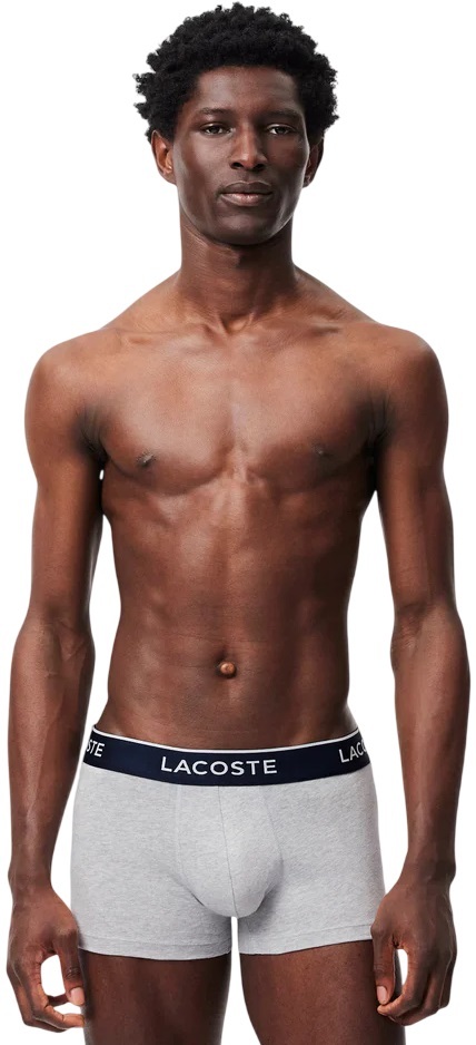 Набор трусов мужских Lacoste Underwear 5H1300-CCA M серое серебро фото 4