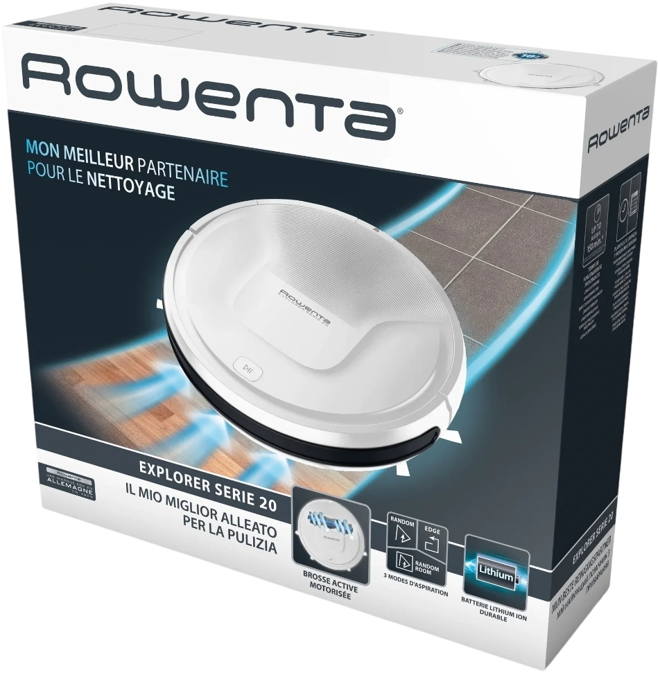 Робот-пилосос Rowenta X-Plorer Serie 20 RR6827WH фото 4