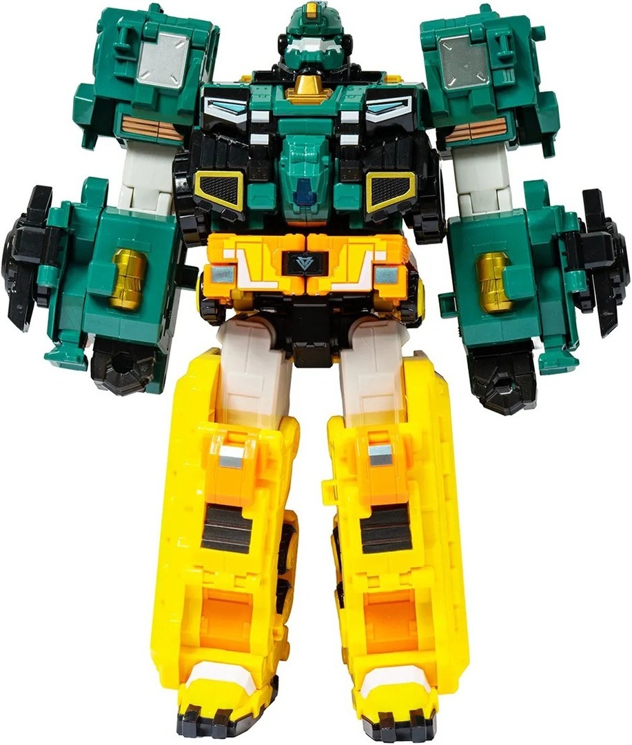 Игровой набор с роботом-трансформером Dinoster - Стего Трон (2 машины, динозавры) (EU580804) фото 