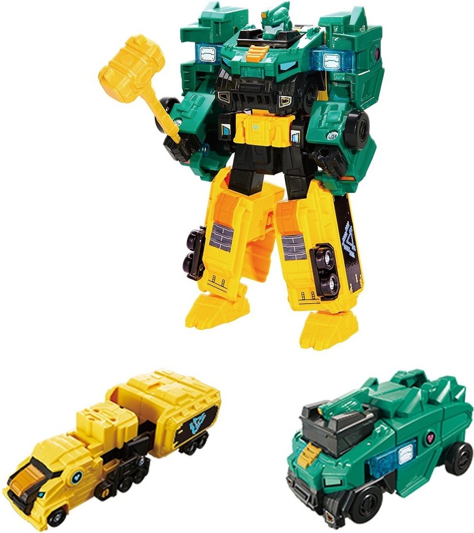 Игровой набор с роботом-трансформером Dinoster - Стего Трон (2 машины) (EU580814) фото 2