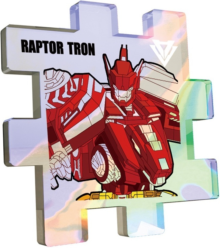 Робот-конструктор Dinoster - Раптор Трон (EU580881A-1)фото2