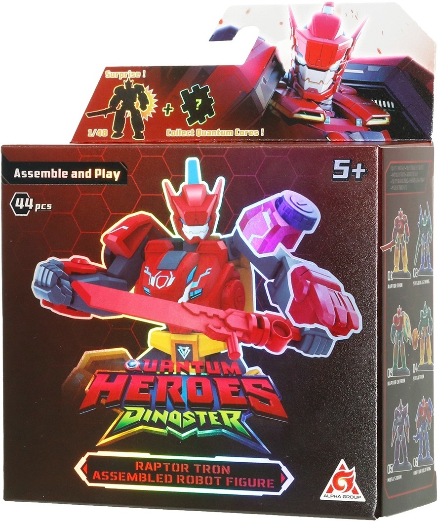 Робот-конструктор Dinoster - Раптор Трон (EU580881A-1)фото7