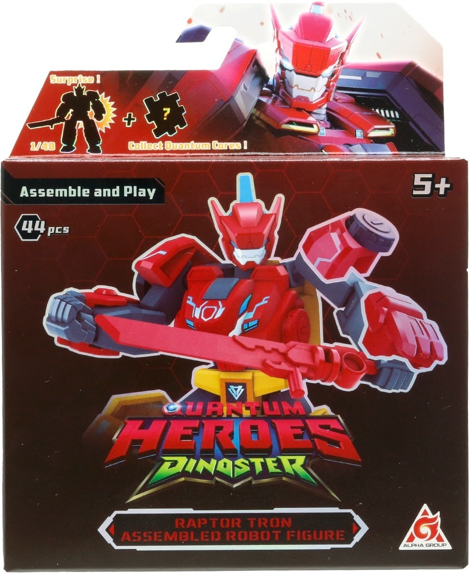 Робот-конструктор Dinoster - Раптор Трон (EU580881A-1)фото6