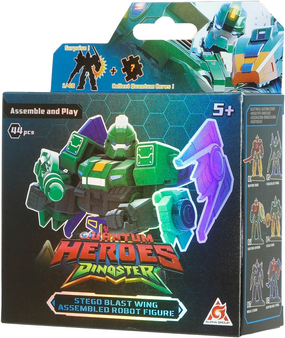 Робот-конструктор Dinoster - Стего Бласт Винг (EU580881A-2) фото 7