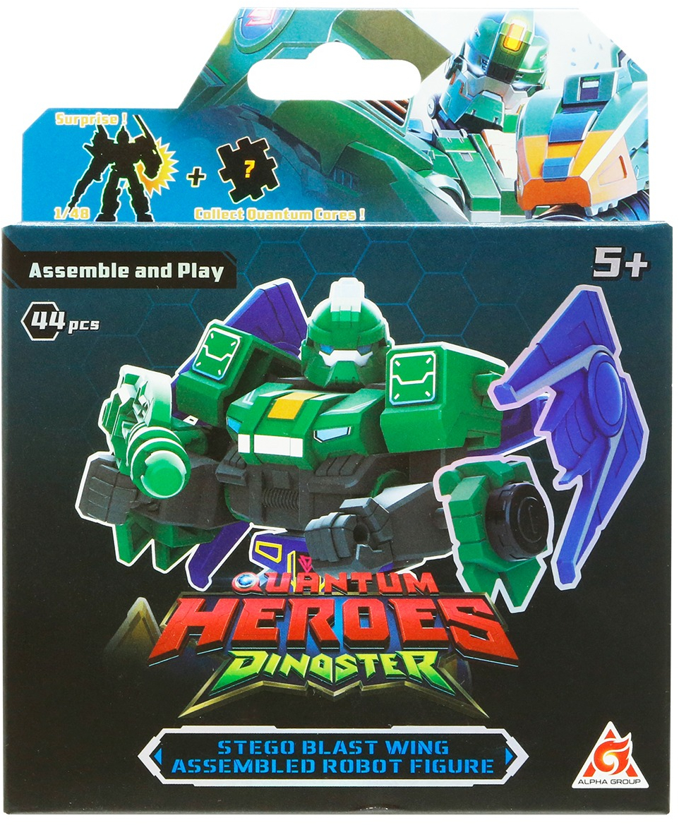 Робот-конструктор Dinoster - Стего Бласт Винг (EU580881A-2) фото 6